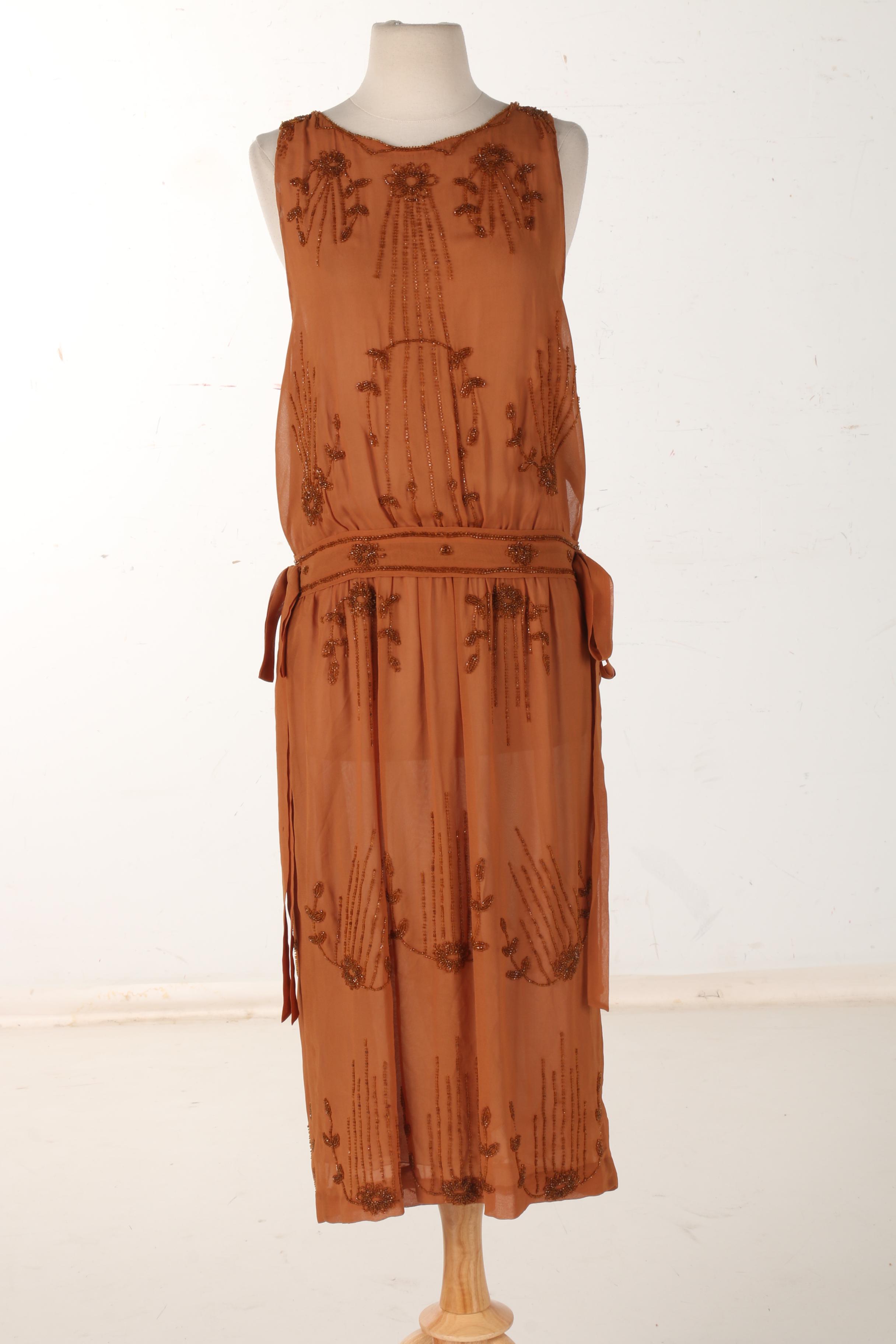 1920s Beaded Dress