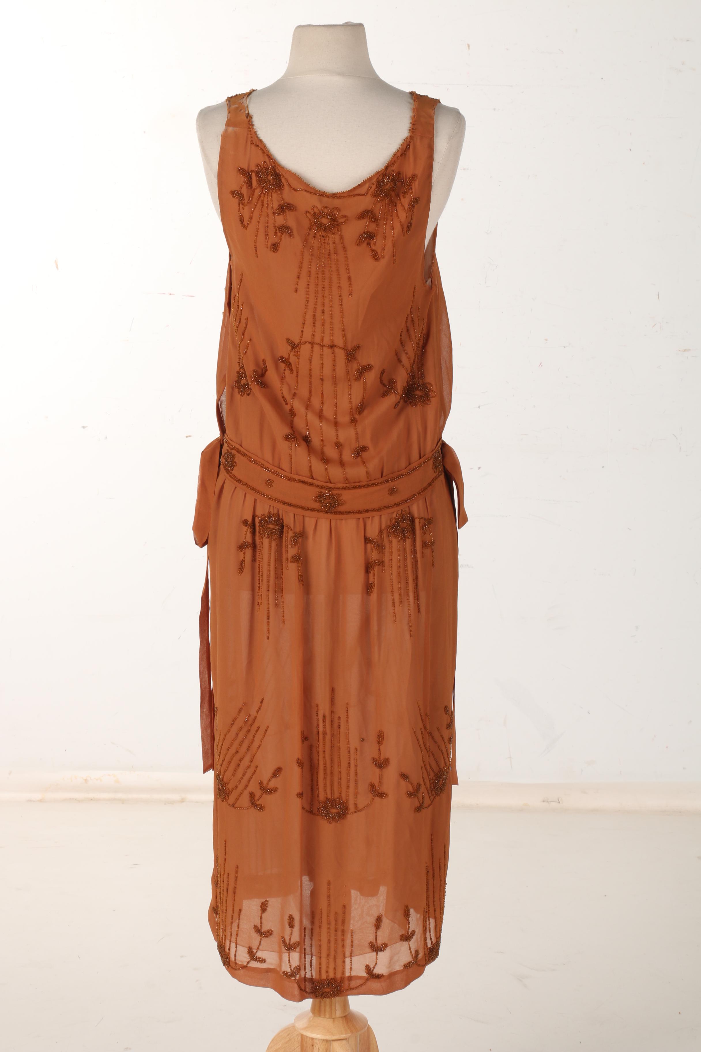 1920s Beaded Dress