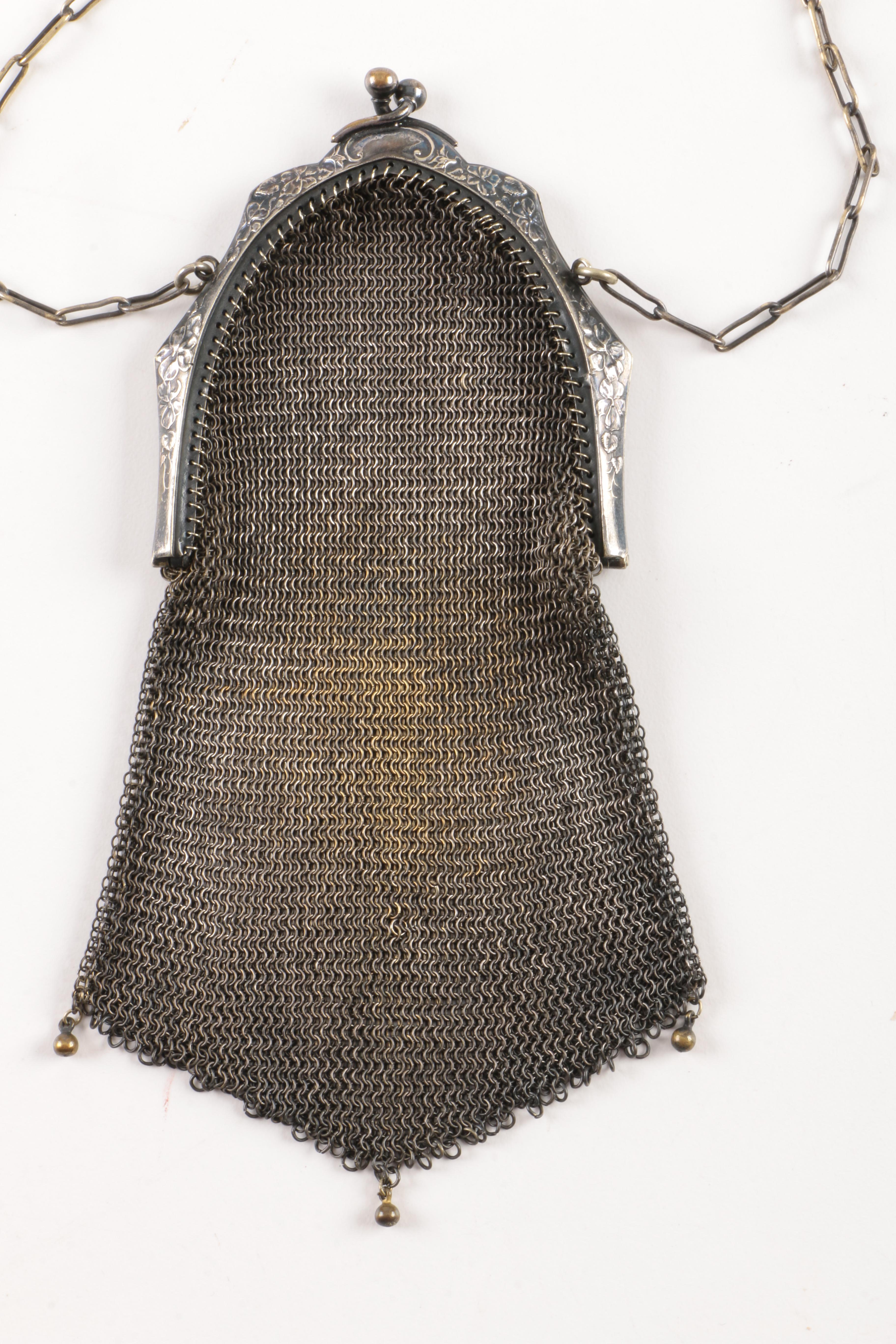 Vintage Metal Mesh Evening Bags Including Whiting & Davis