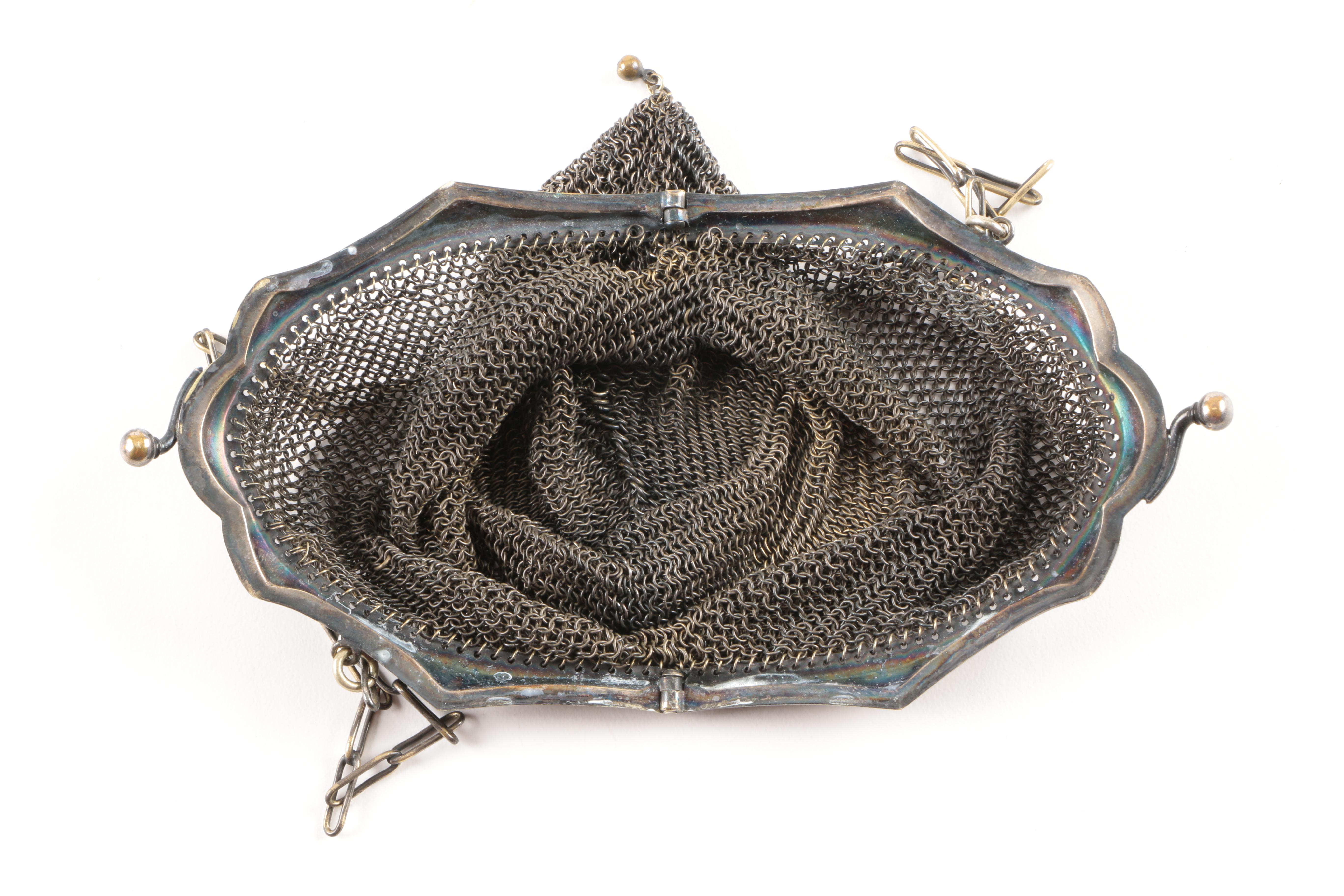 Vintage Metal Mesh Evening Bags Including Whiting & Davis