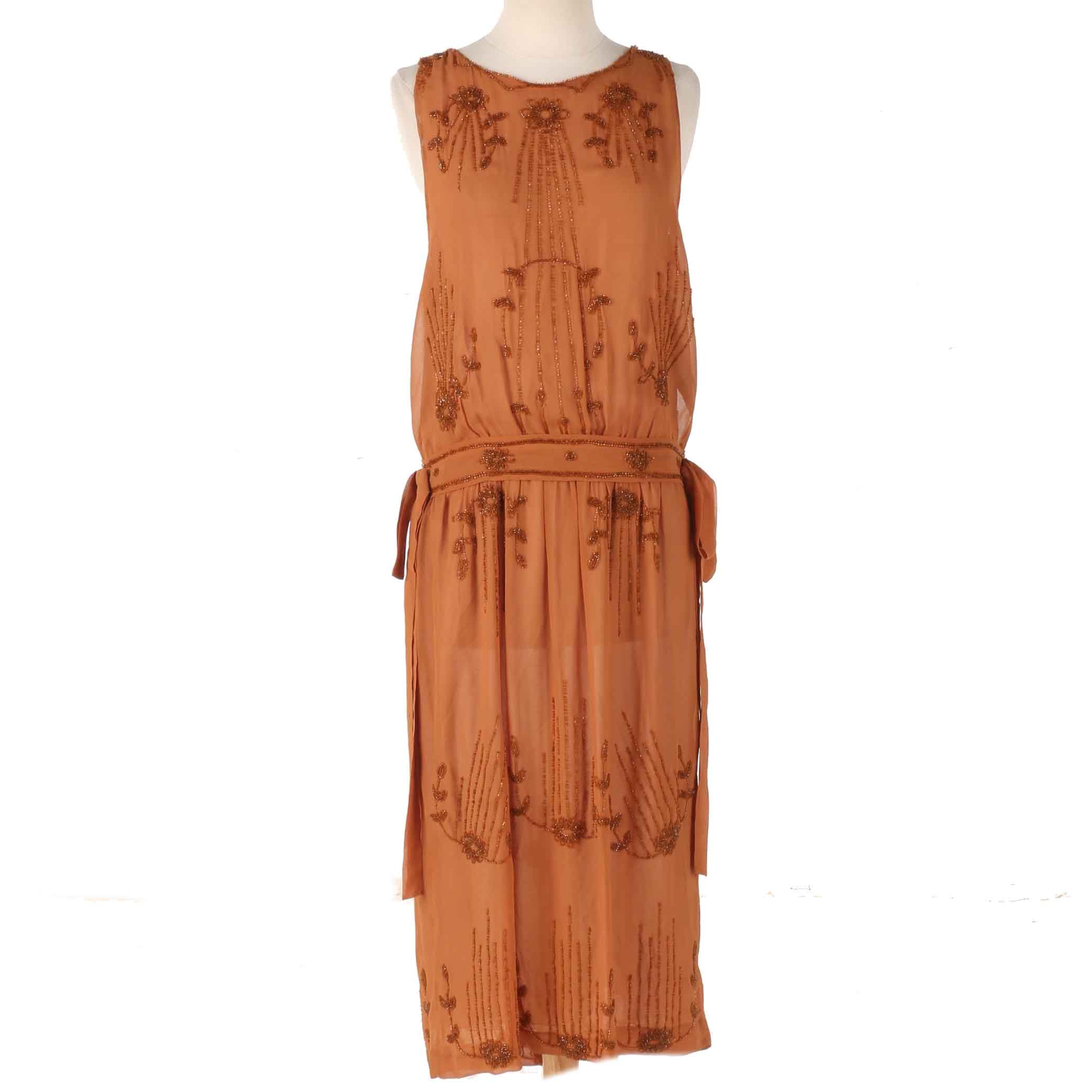 1920s Beaded Dress