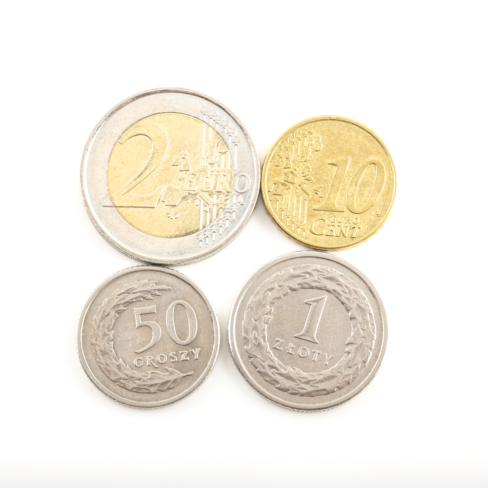 Twenty-Seven Foreign and U.S. Coins