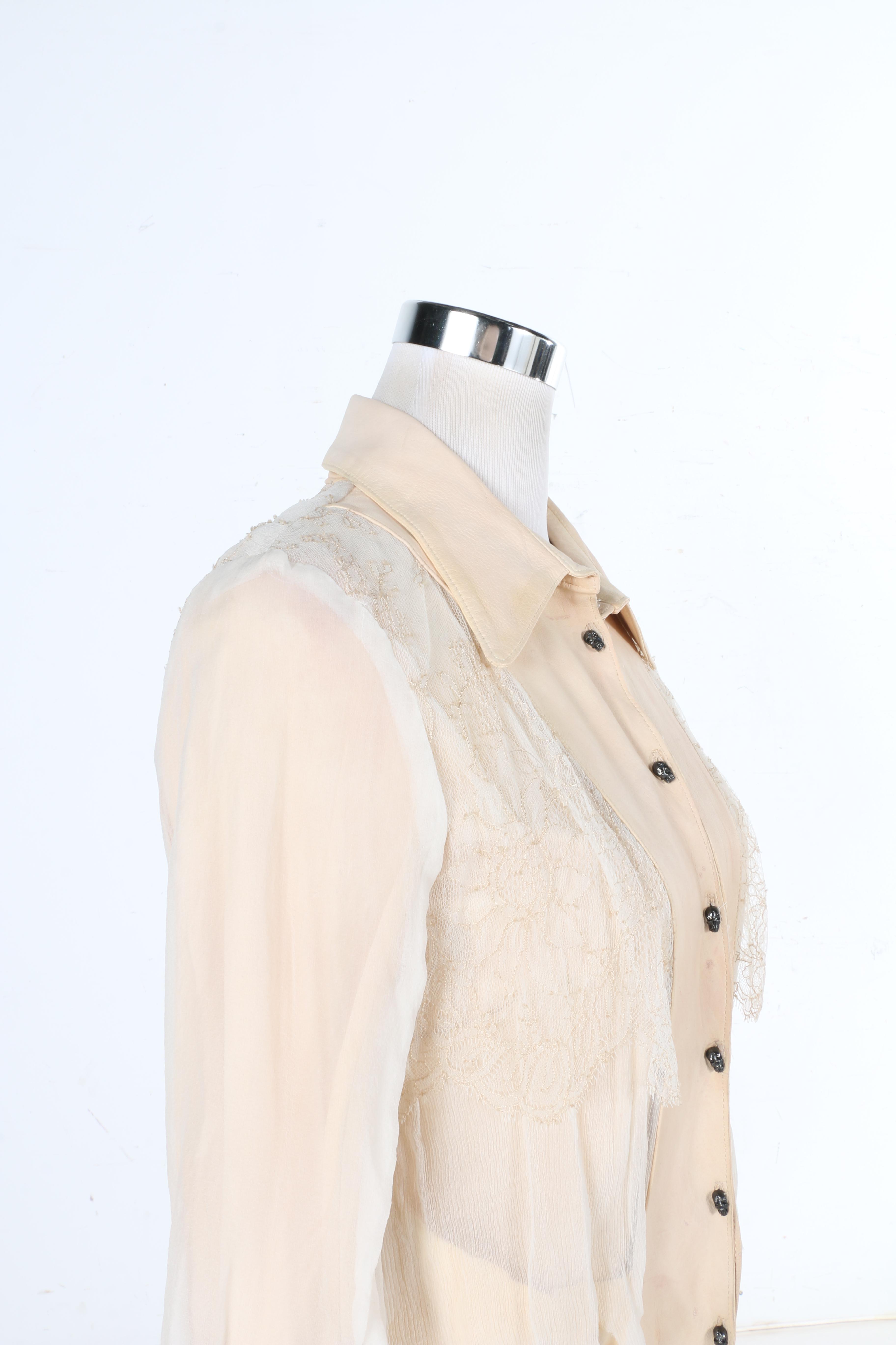 Dusty Rose Leather and Lace Reversible Jacket