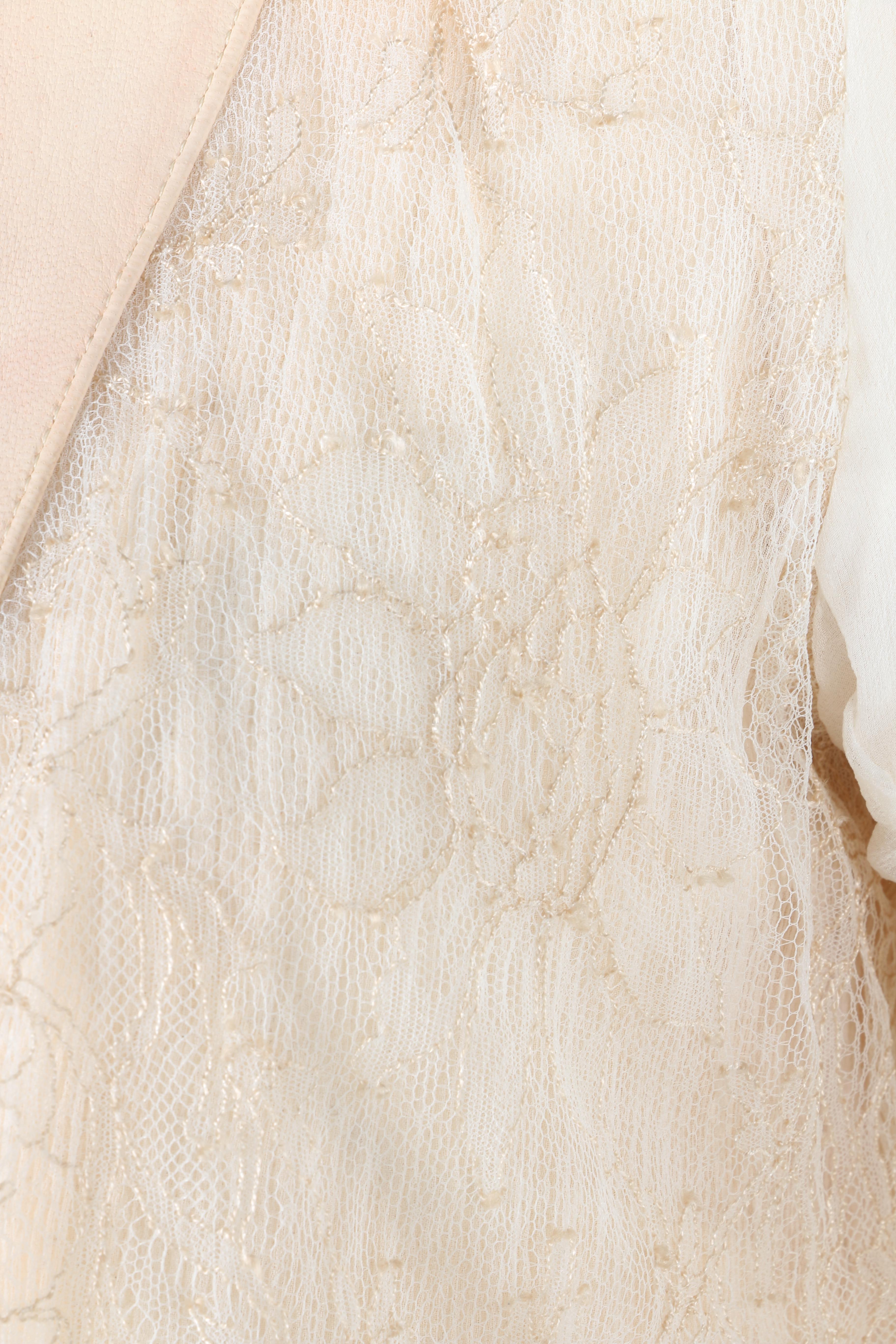 Dusty Rose Leather and Lace Reversible Jacket