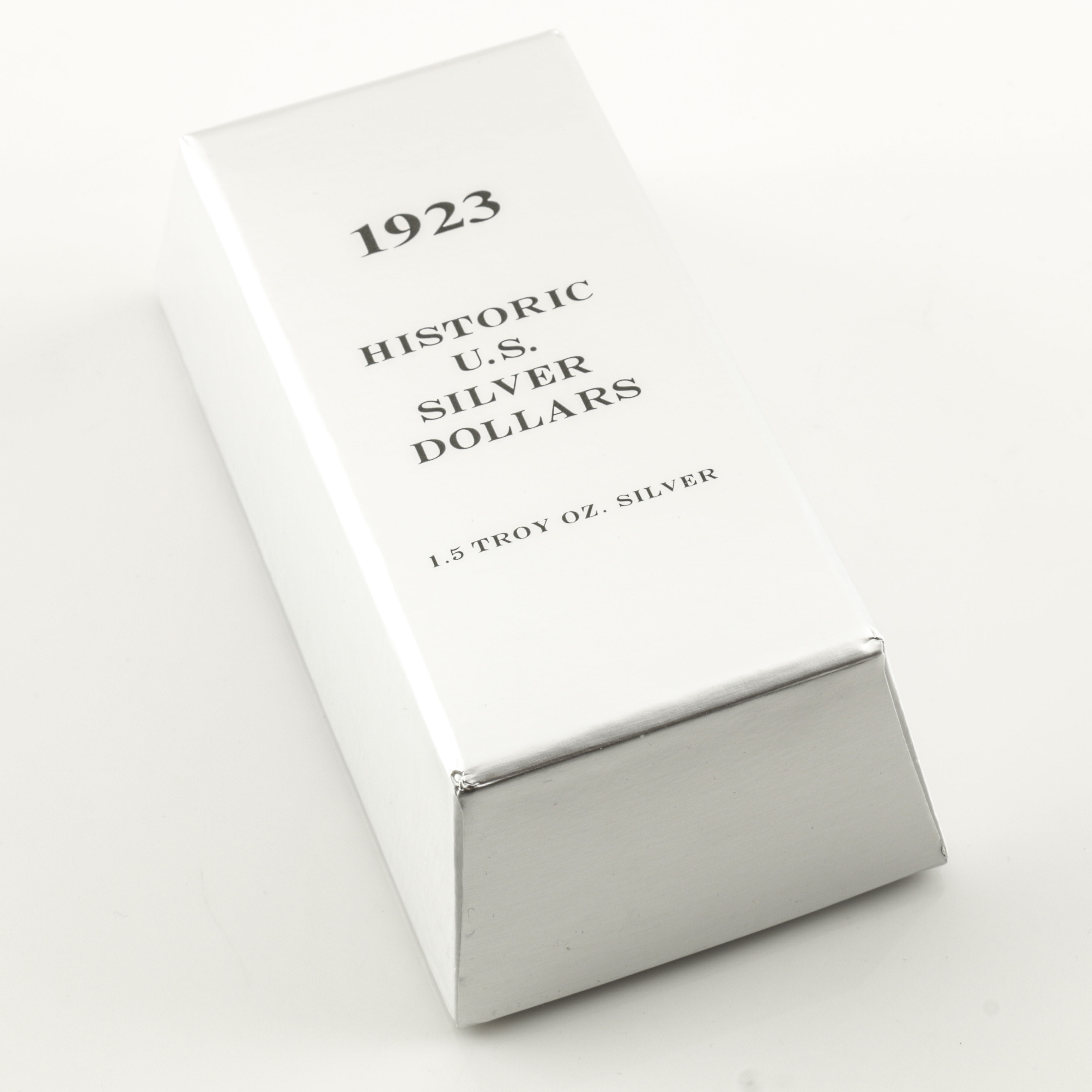 Set of Two Peace Silver Dollars