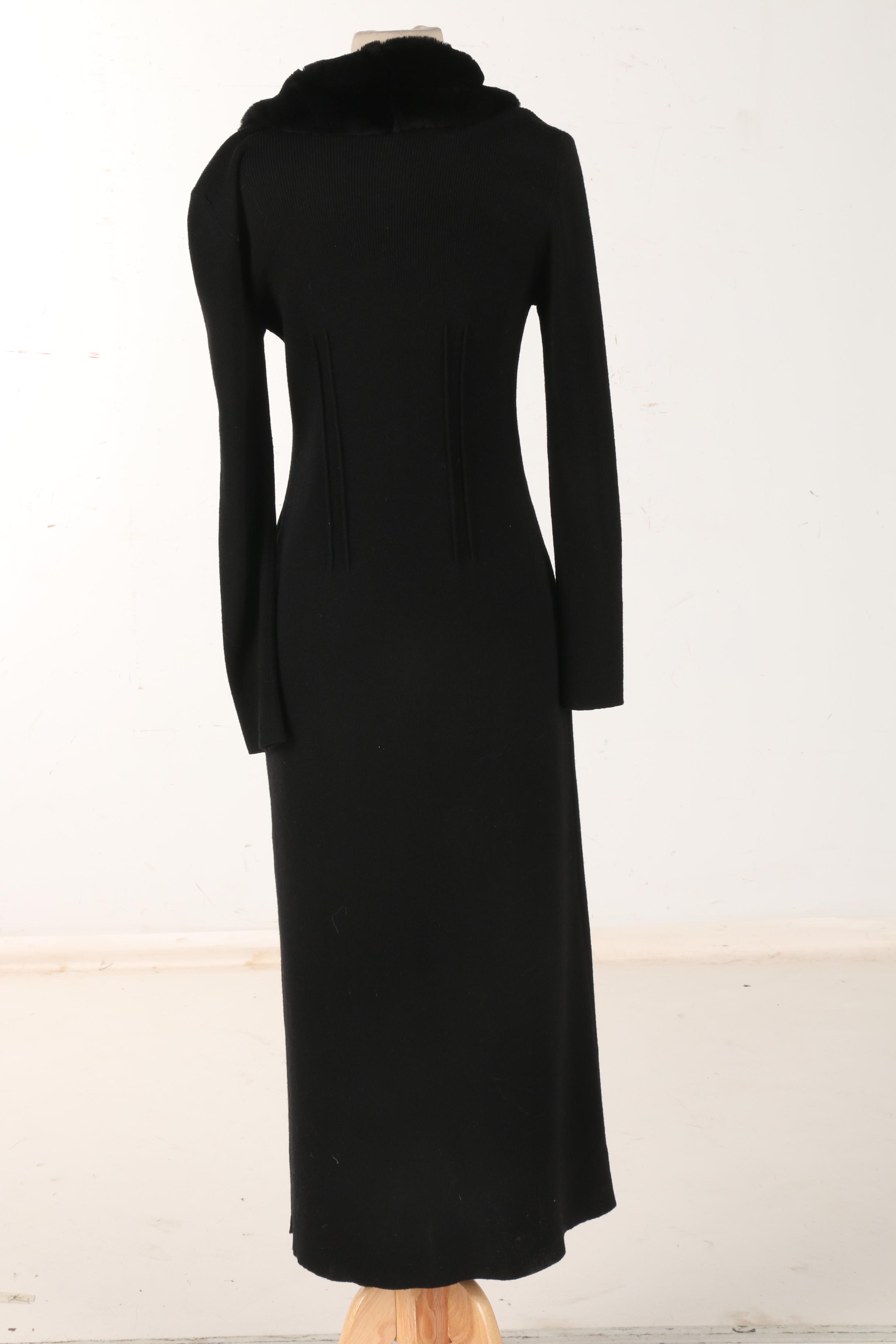 Sonia Rykiel Cardigan with Faux Fur Collar