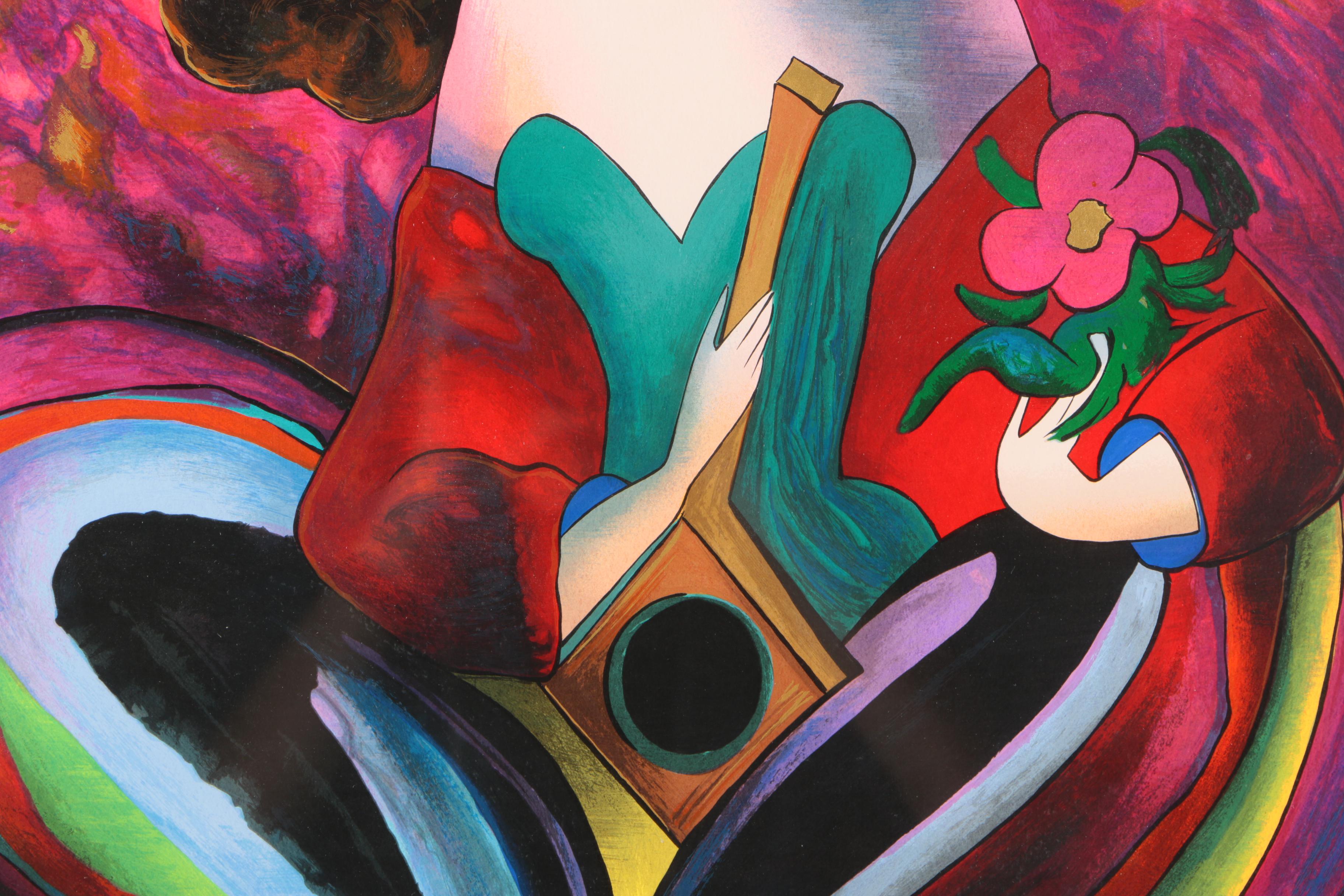 Linda Le Kinff Limited Edition Serigraph "La Clemence"