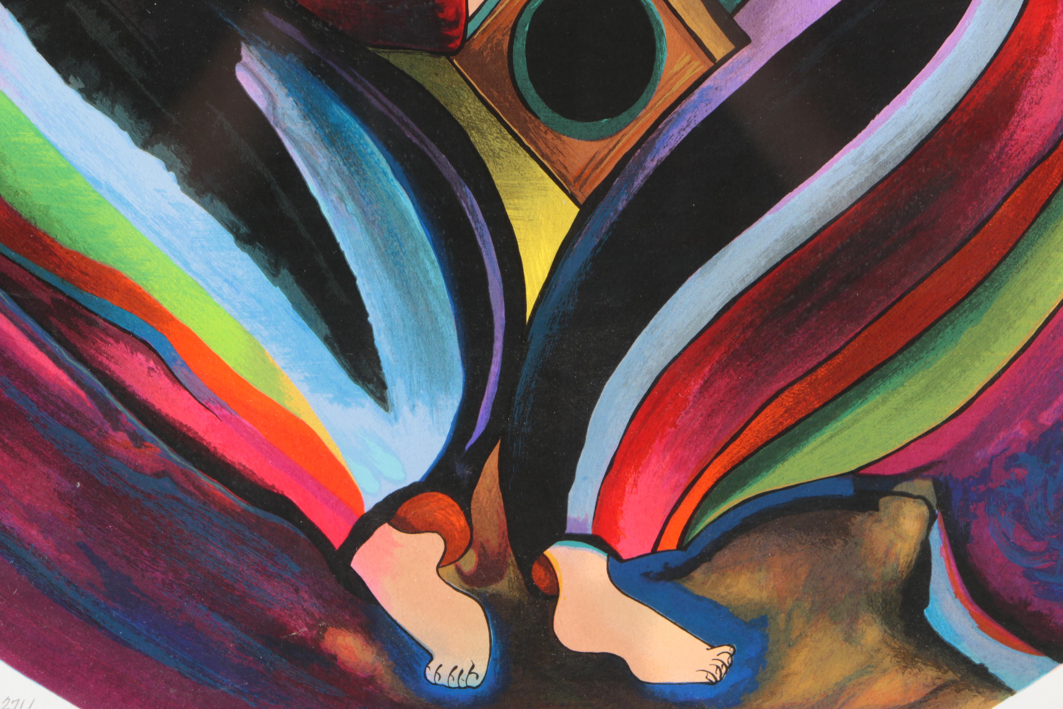 Linda Le Kinff Limited Edition Serigraph "La Clemence"