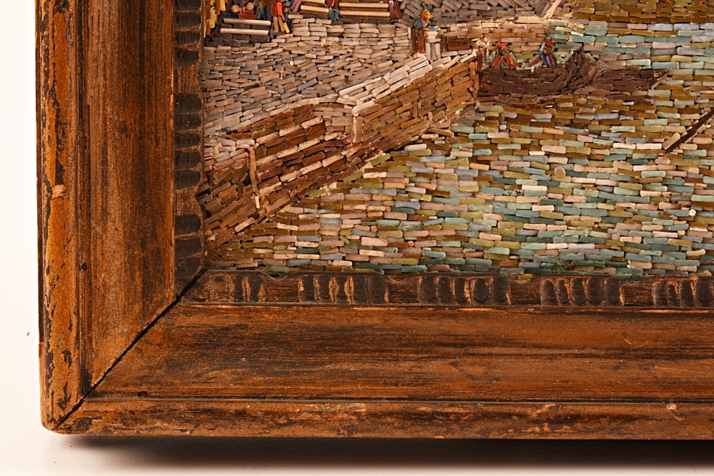 Exceptional 19th c. Micro Mosaic of the Ponte de Rialto, Venice