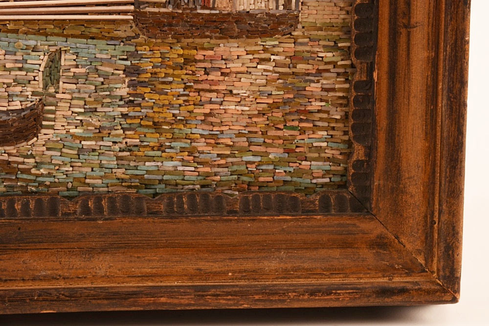 Exceptional 19th c. Micro Mosaic of the Ponte de Rialto, Venice