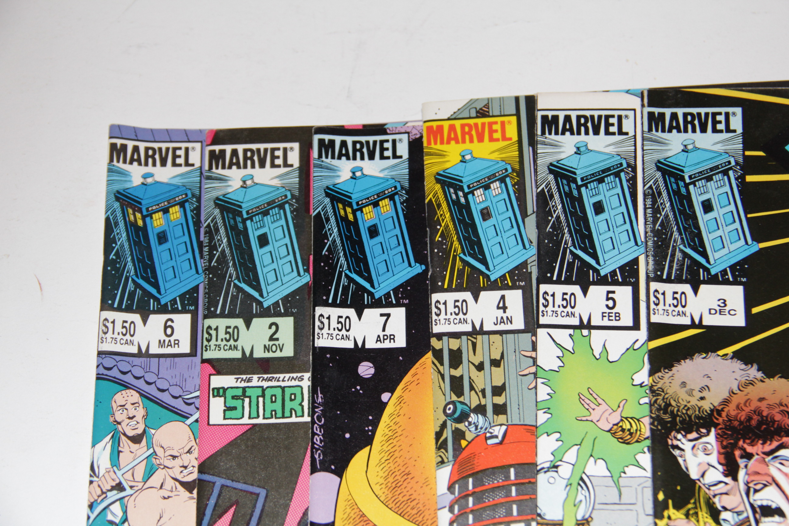 Bronze Age Marvel "Doctor Who" Comic Books
