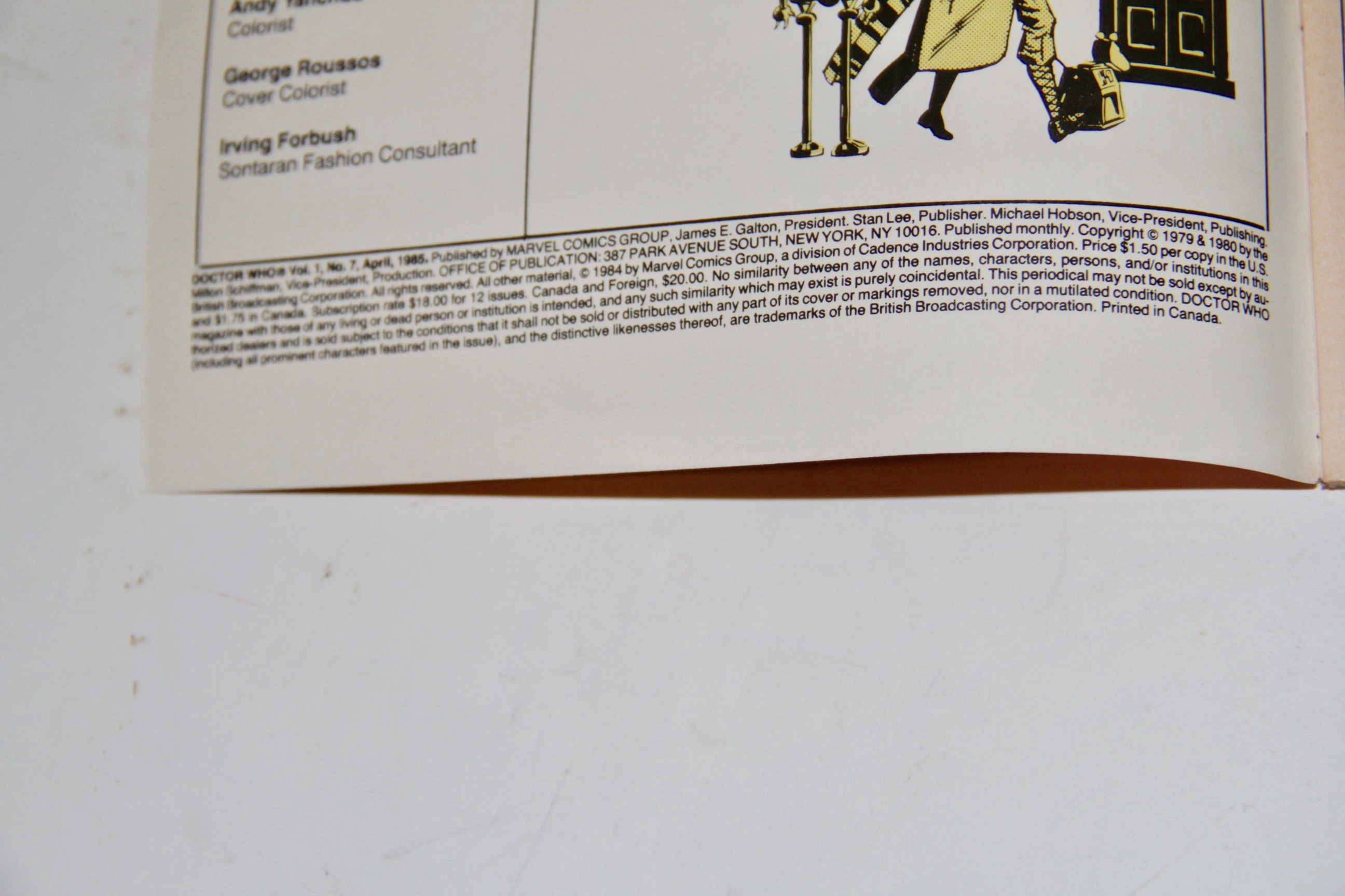 Bronze Age Marvel "Doctor Who" Comic Books