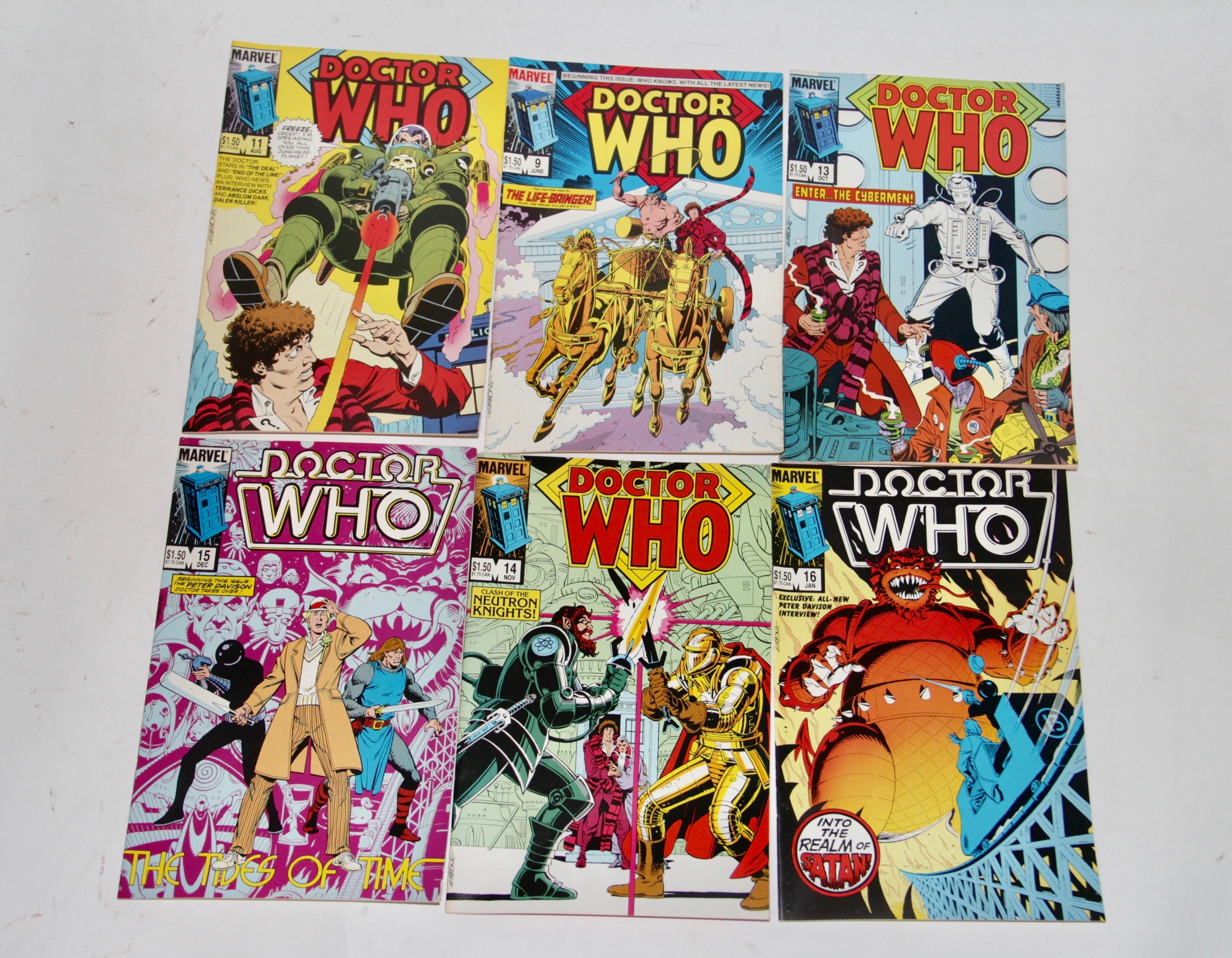 Bronze Age Marvel "Doctor Who" Comic Books