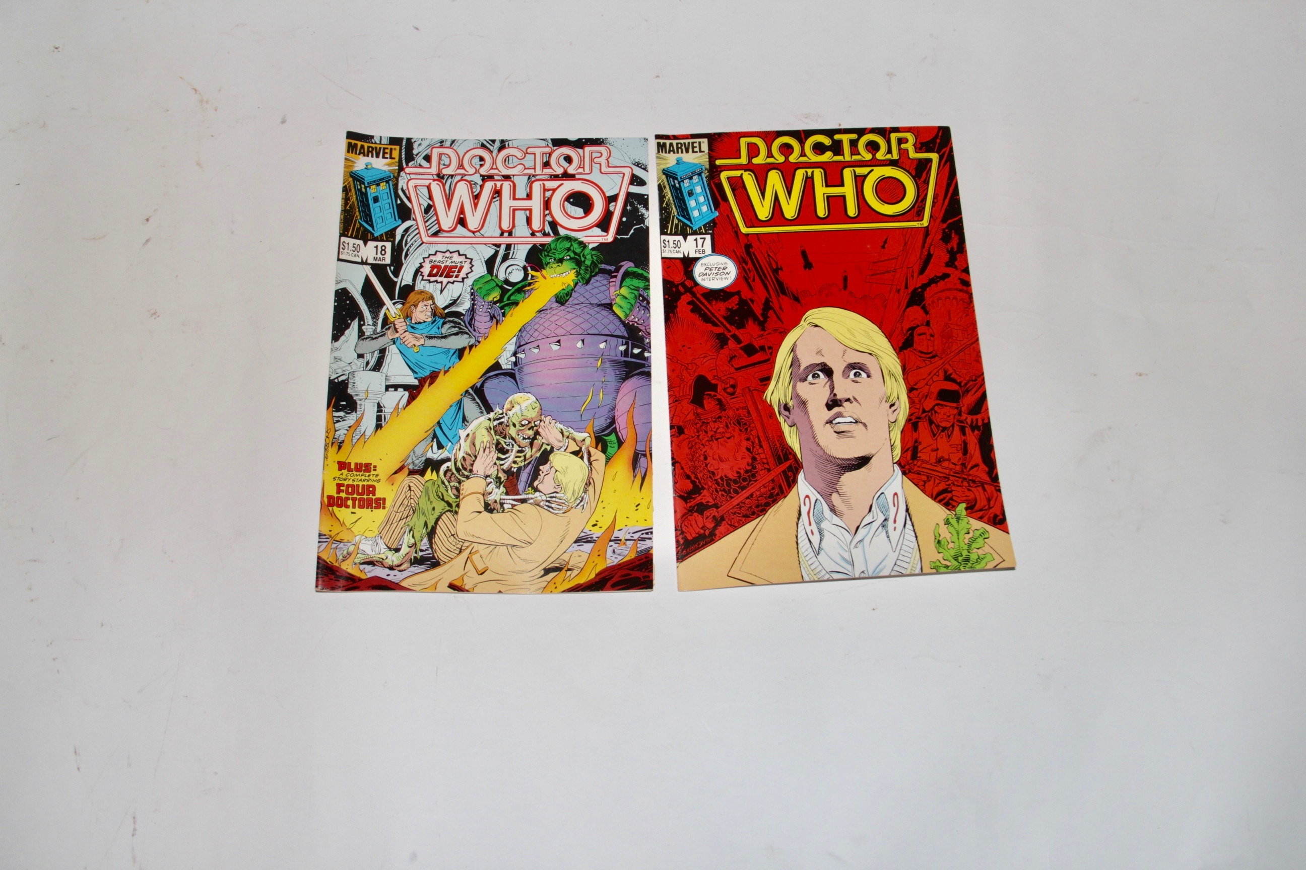 Bronze Age Marvel "Doctor Who" Comic Books