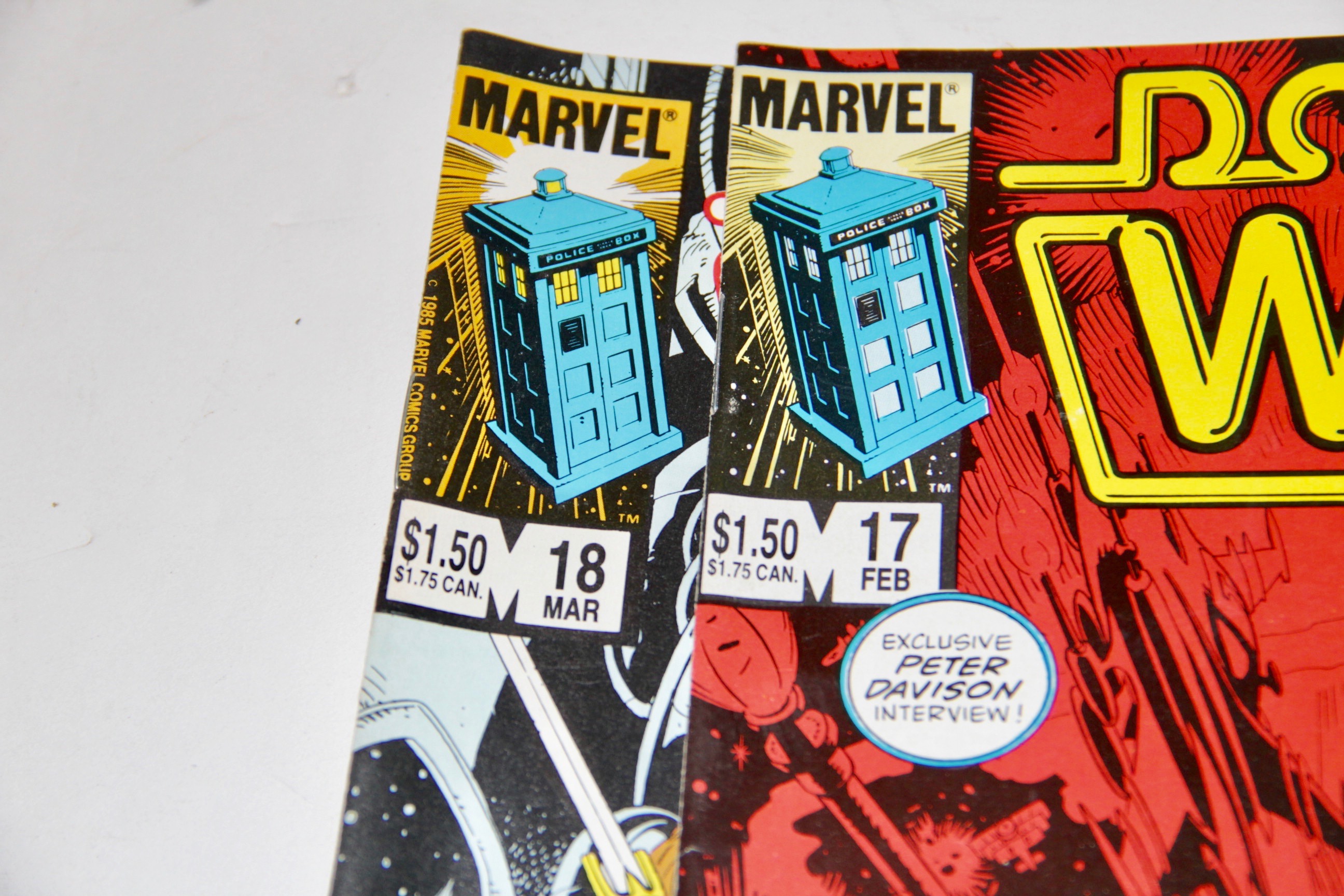Bronze Age Marvel "Doctor Who" Comic Books