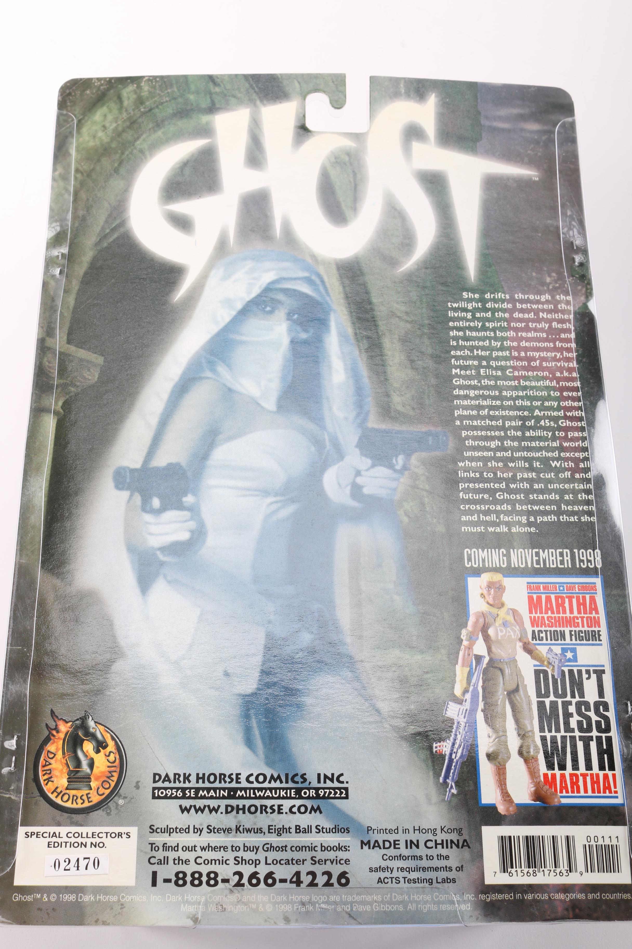 Variety of Female Action Figures Including Ghost, Martha Washington