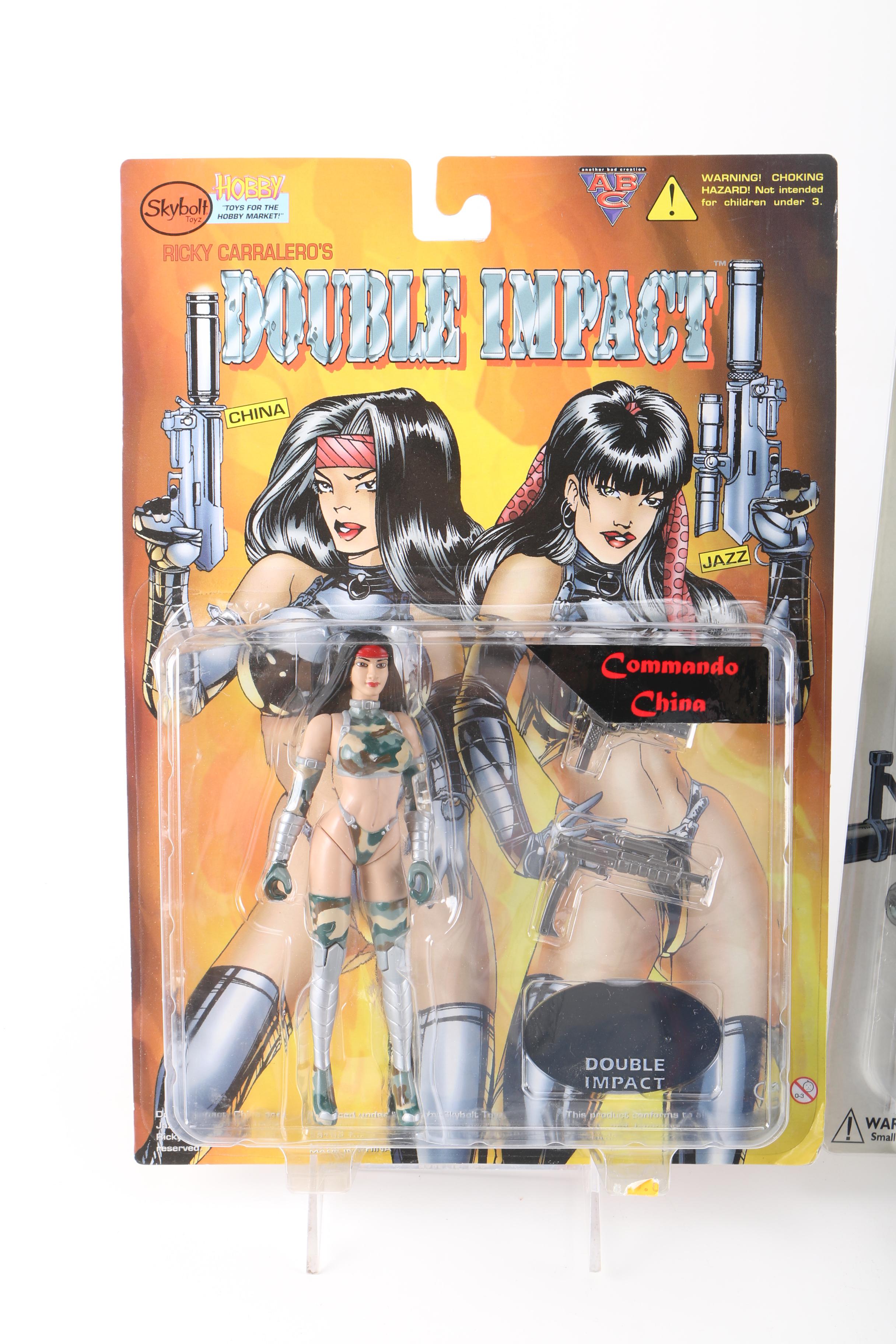 Variety of Female Action Figures Including Ghost, Martha Washington