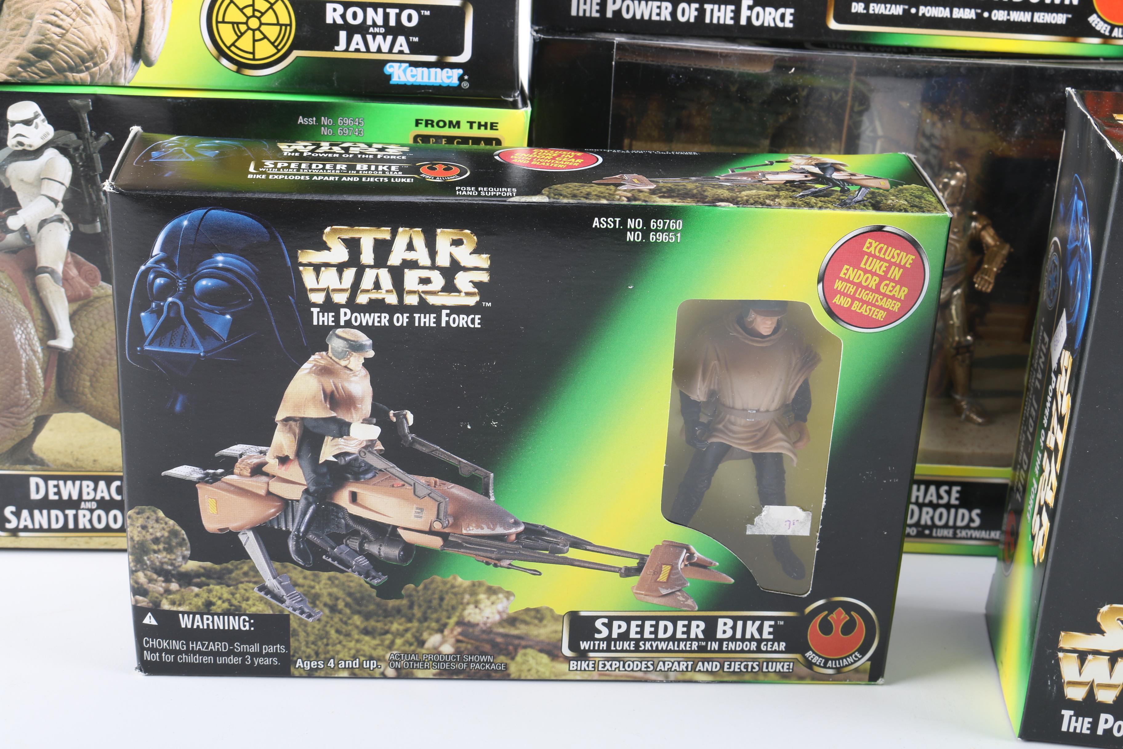 "Star Wars: Power of the Force" Action Figure Playsets by Kenner