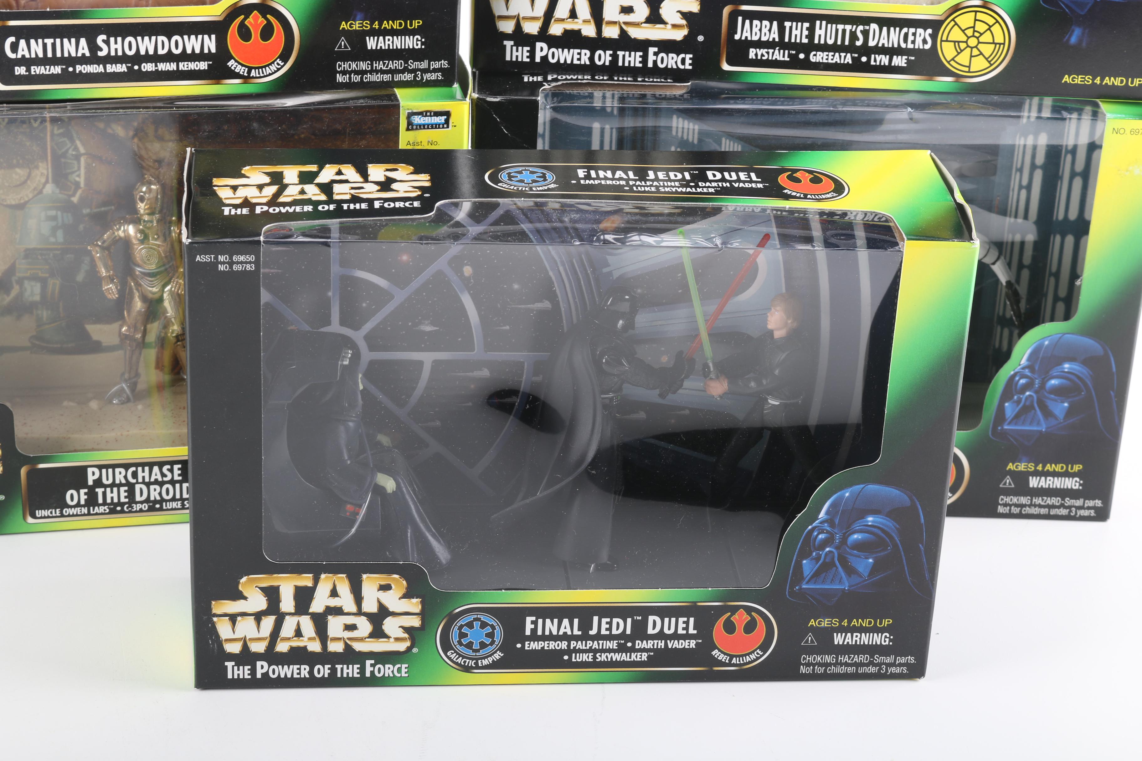 "Star Wars: Power of the Force" Action Figure Playsets by Kenner