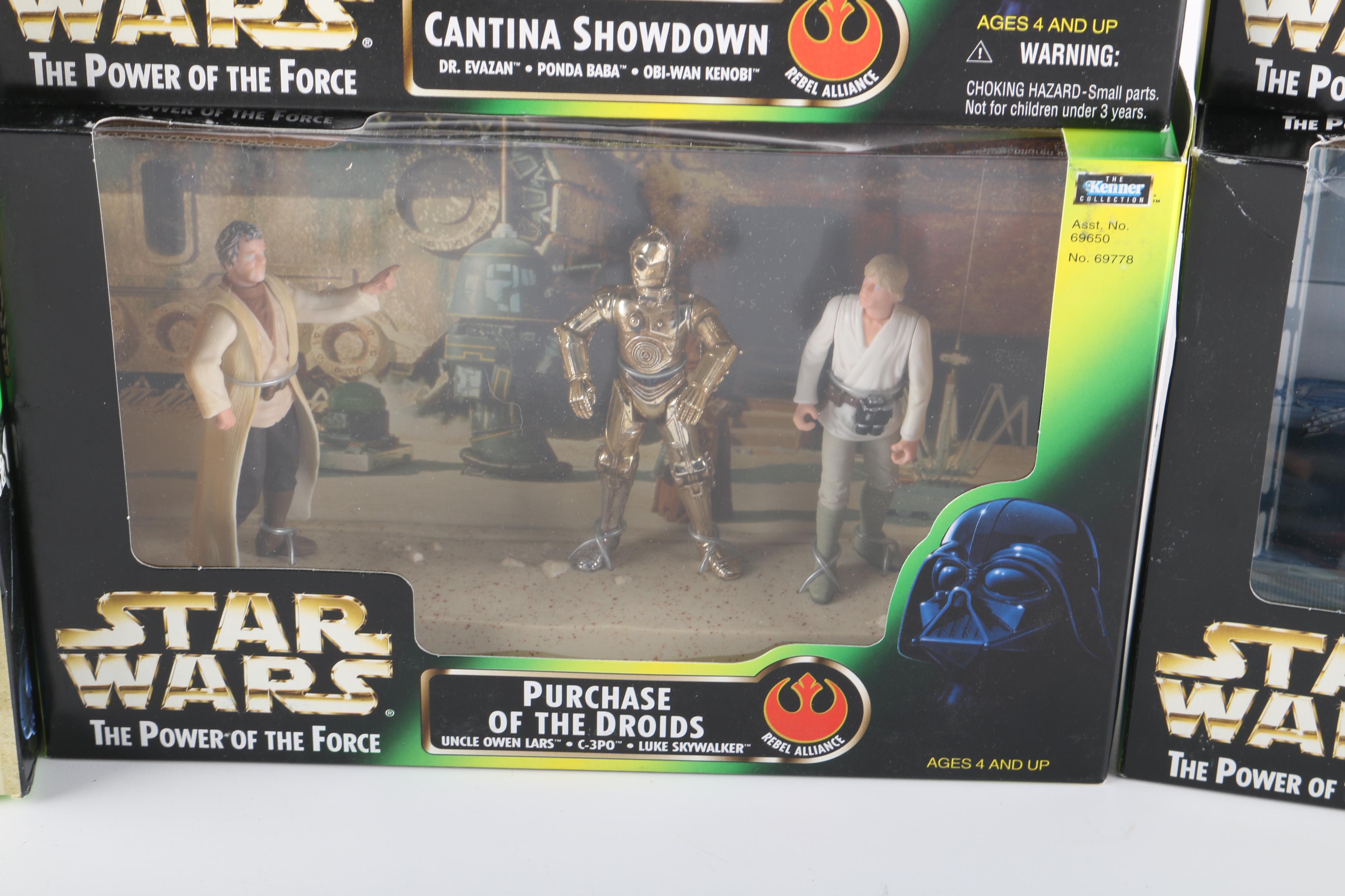 "Star Wars: Power of the Force" Action Figure Playsets by Kenner