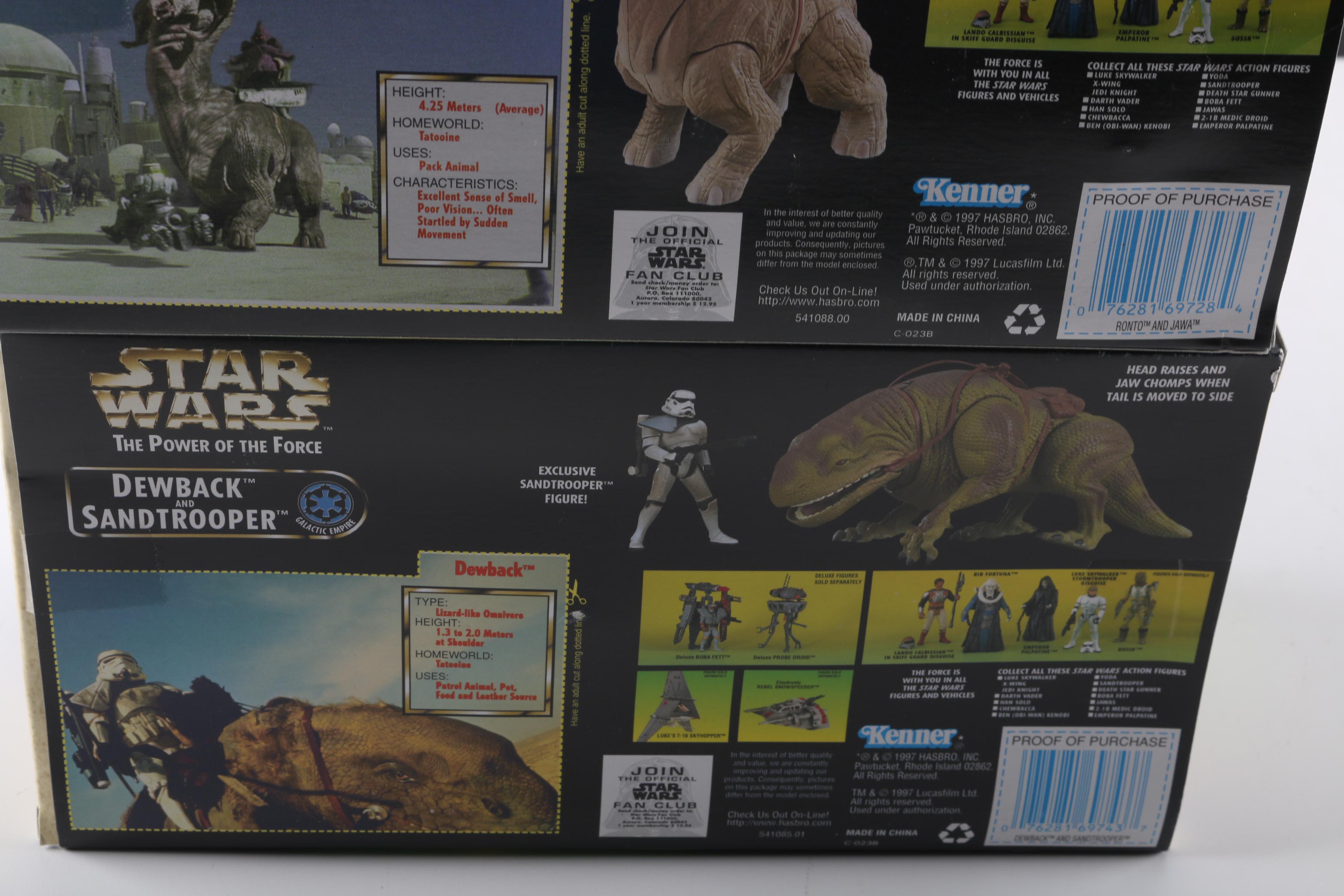 "Star Wars: Power of the Force" Action Figure Playsets by Kenner
