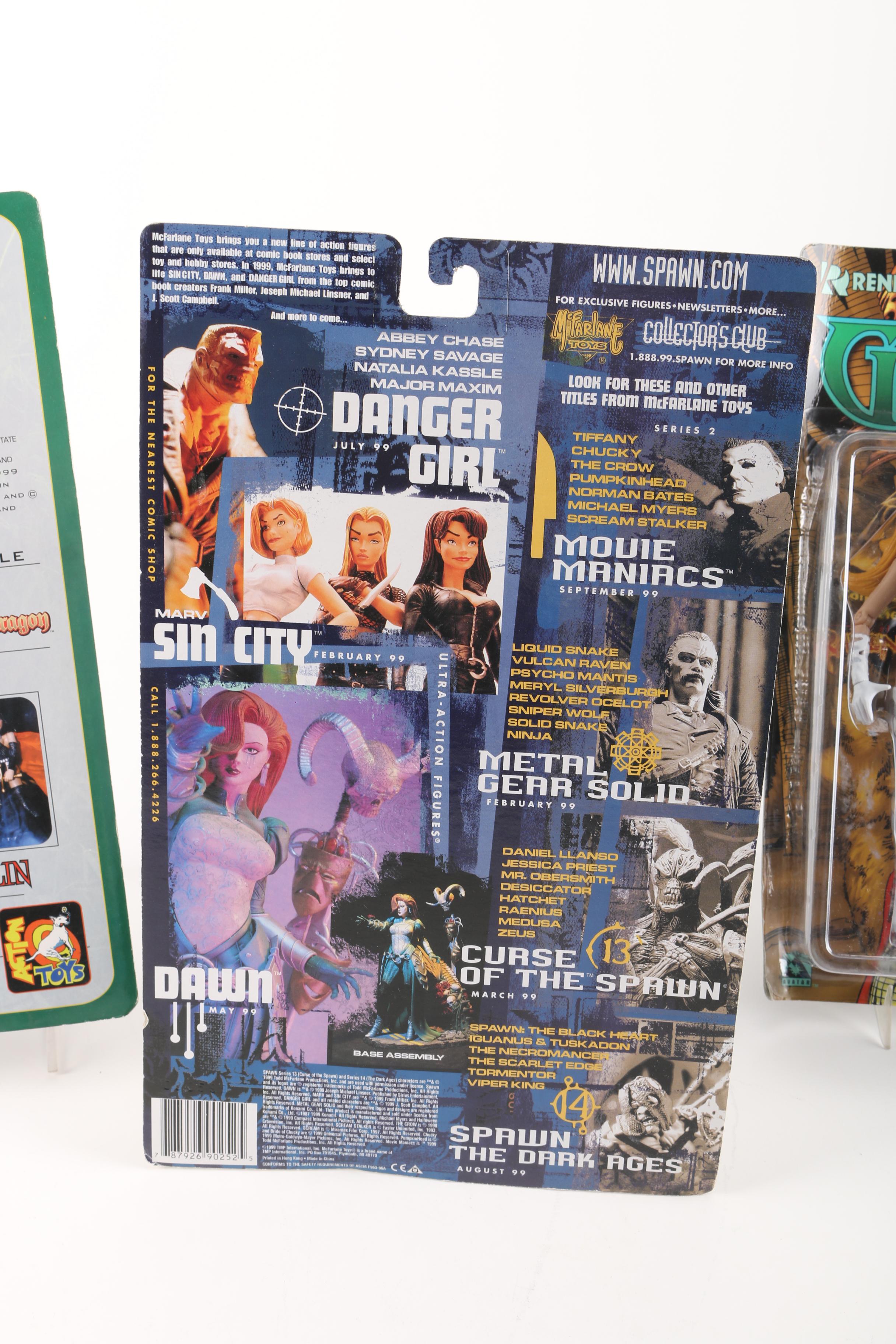 Sealed-on-Card Action Figure Toys