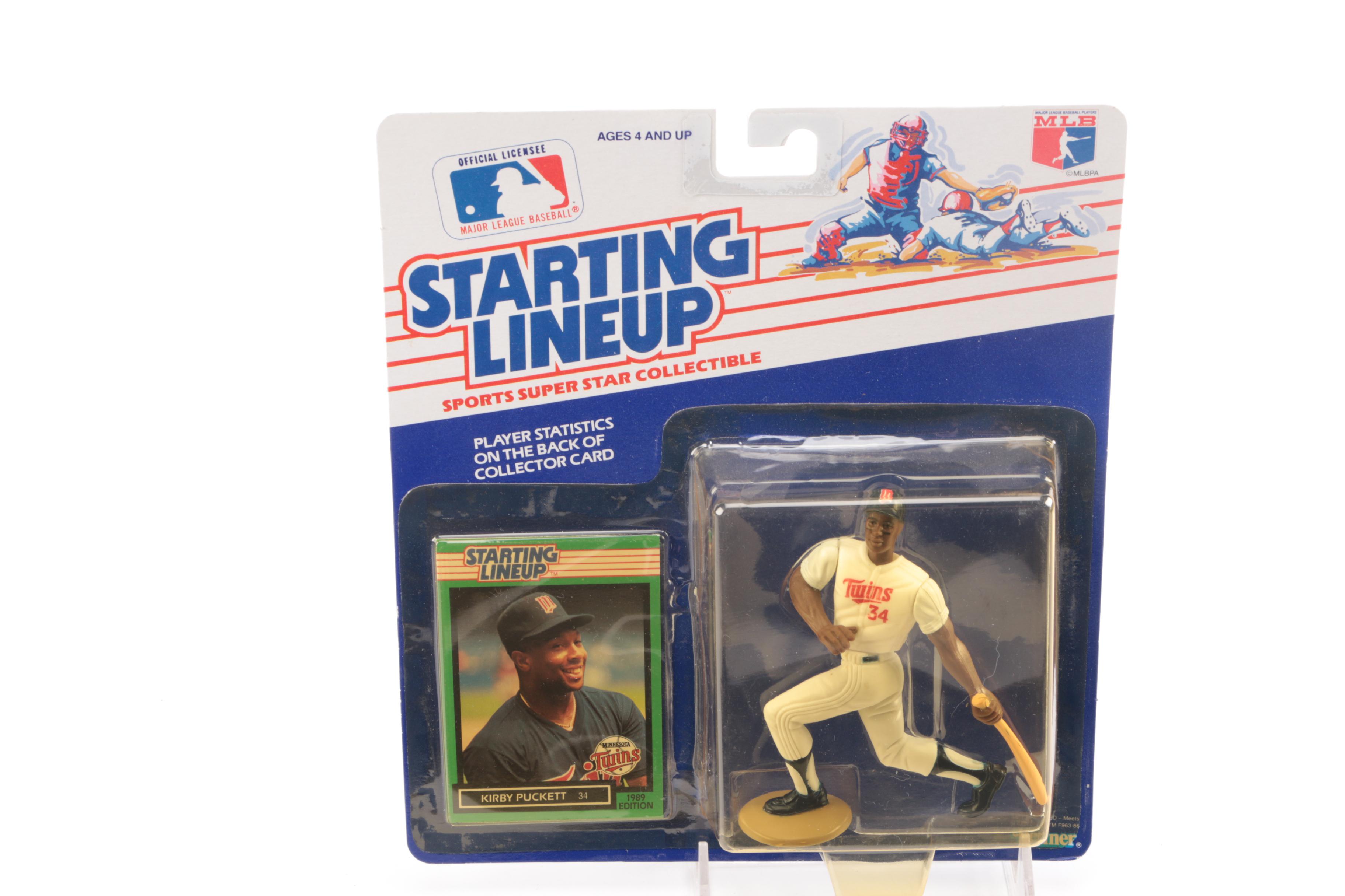 MLB Starting Lineup Sports Super Star Collectible Figures and Cards