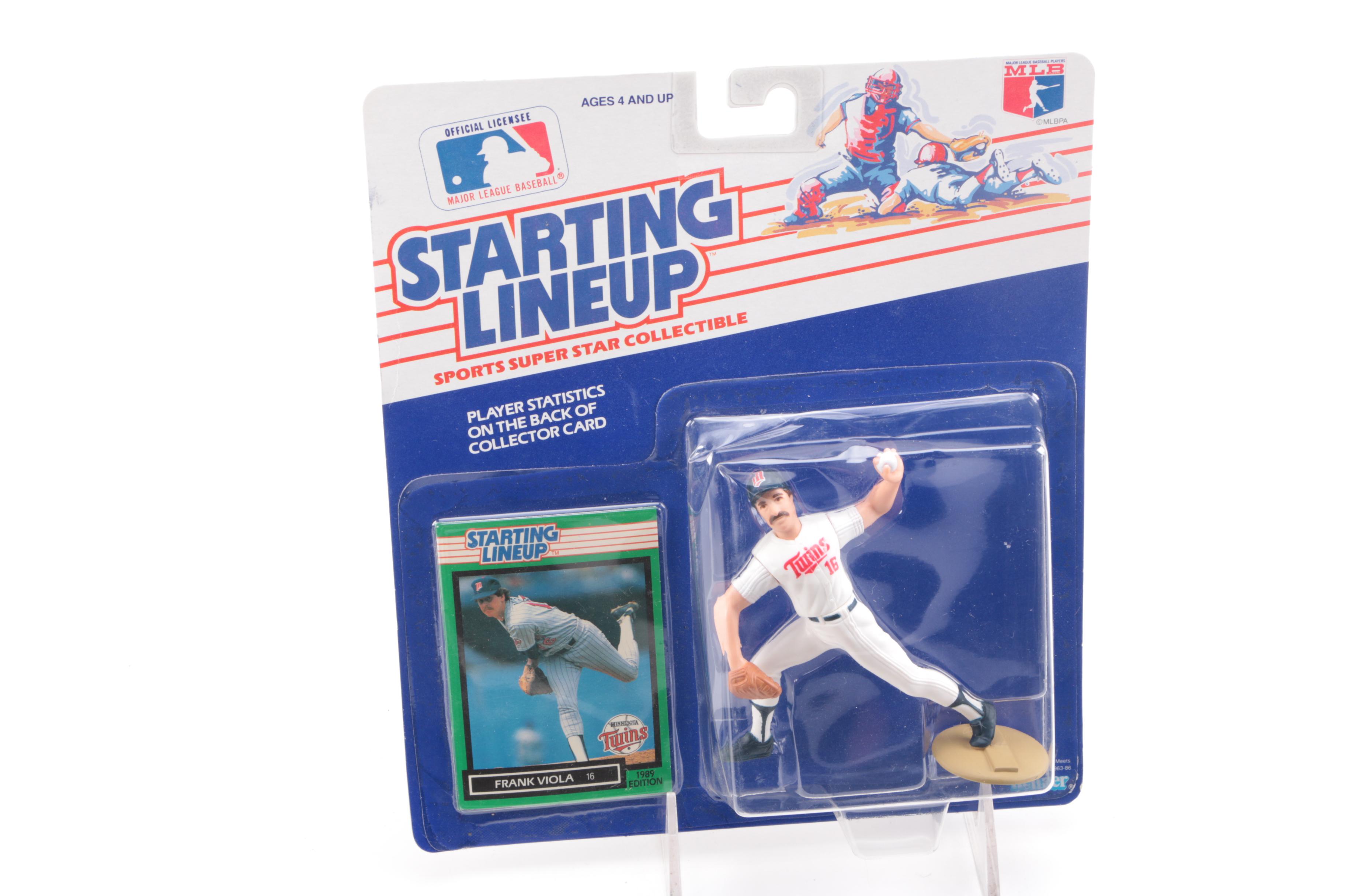 MLB Starting Lineup Sports Super Star Collectible Figures and Cards