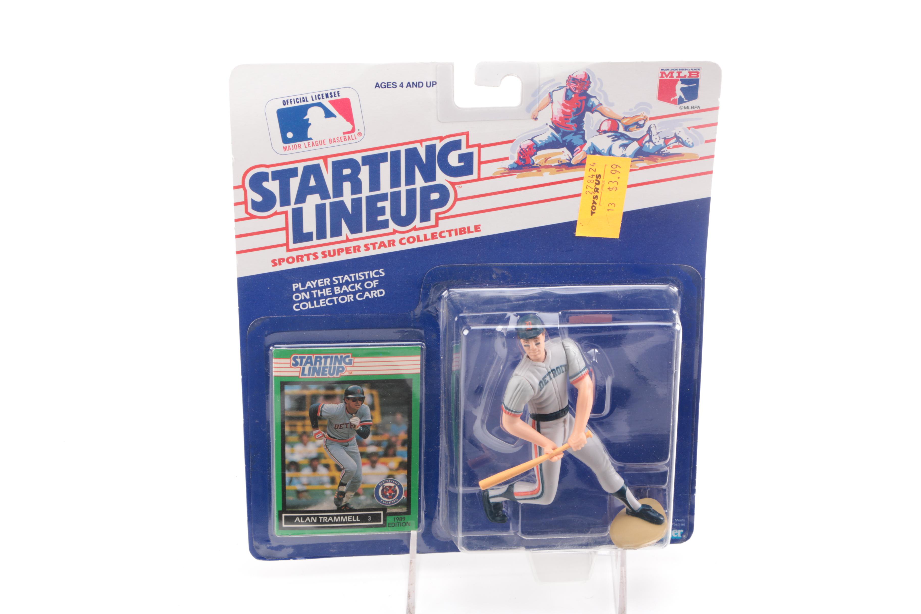 MLB Starting Lineup Sports Super Star Collectible Figures and Cards