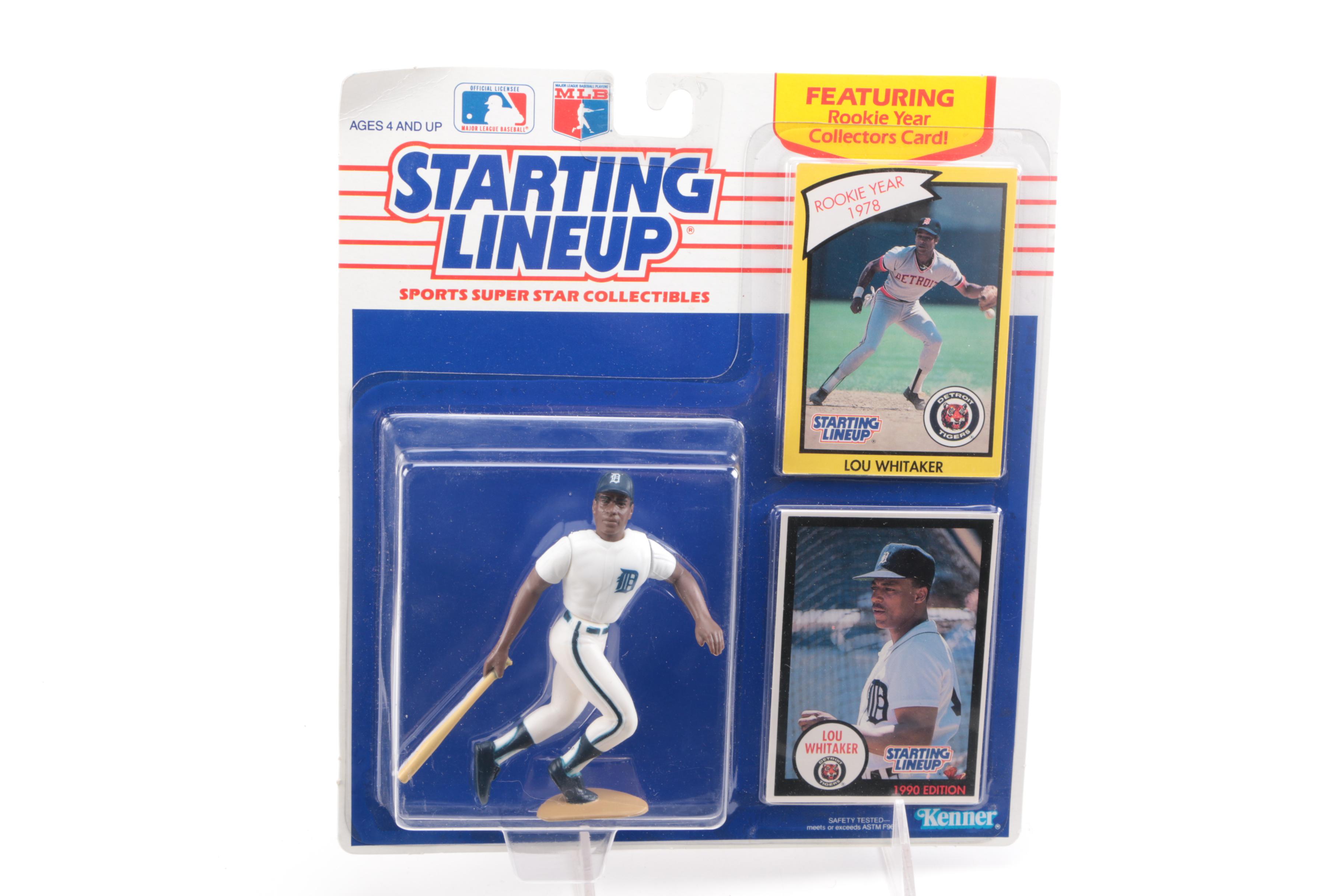 MLB Starting Lineup Sports Super Star Collectible Figures and Cards