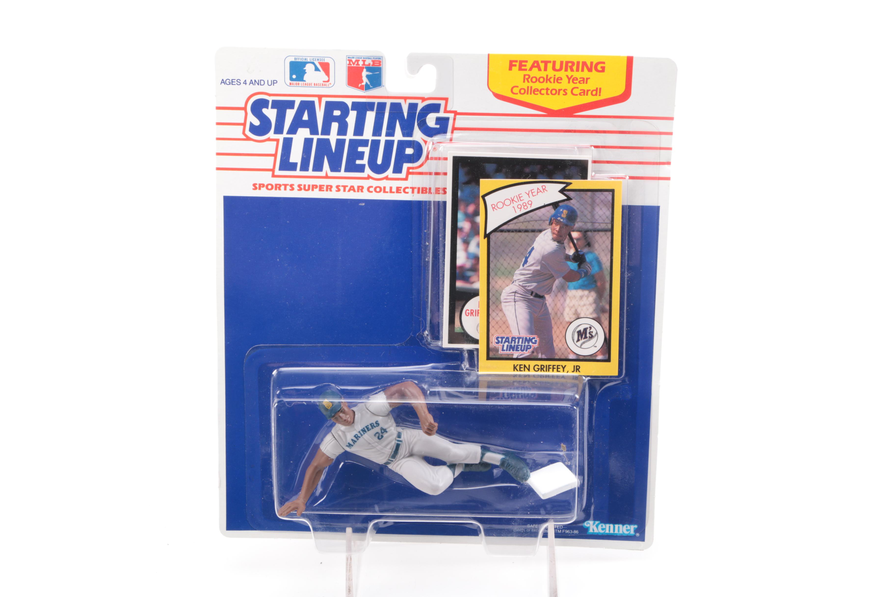 MLB Starting Lineup Sports Super Star Collectible Figures and Cards