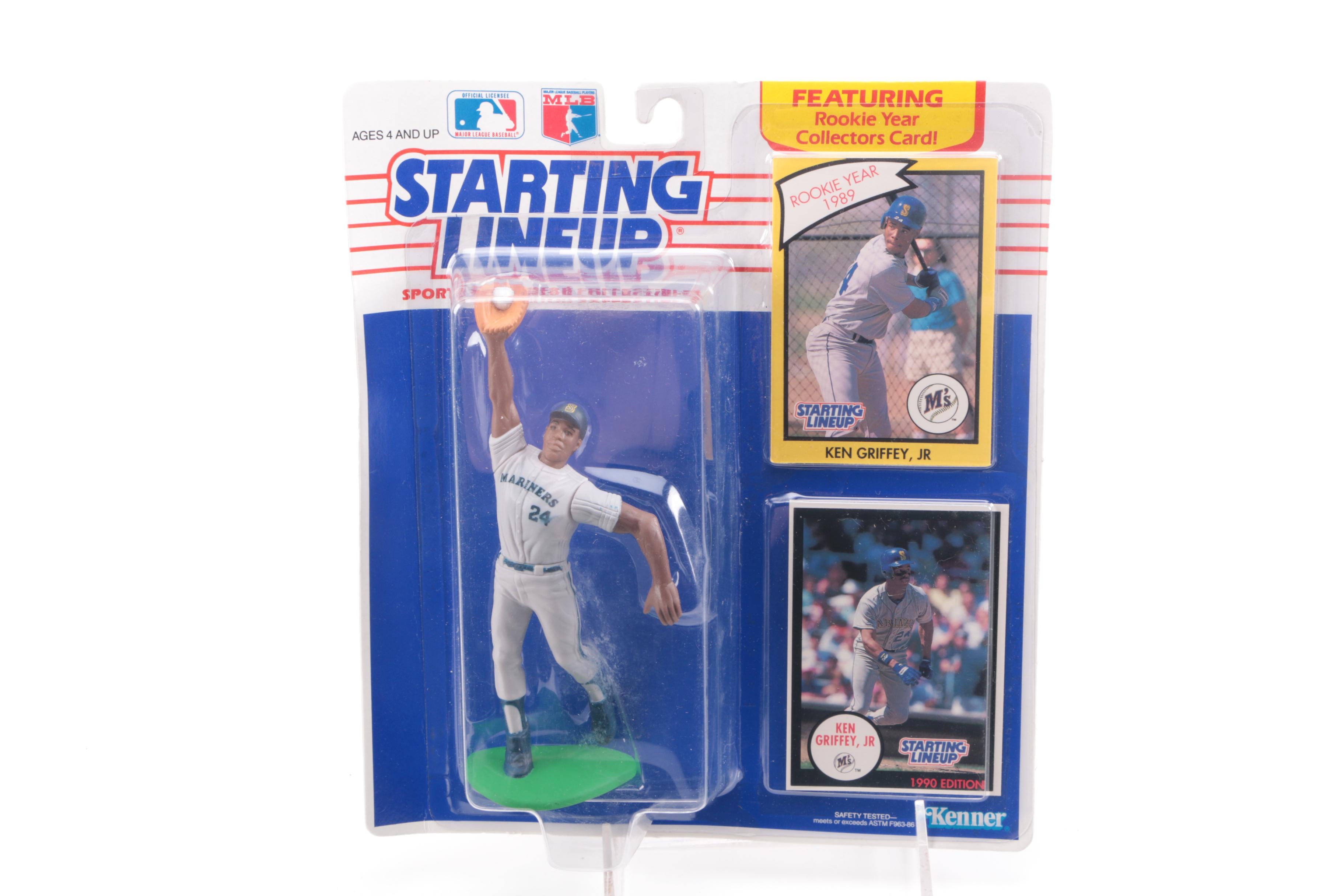 MLB Starting Lineup Sports Super Star Collectible Figures and Cards