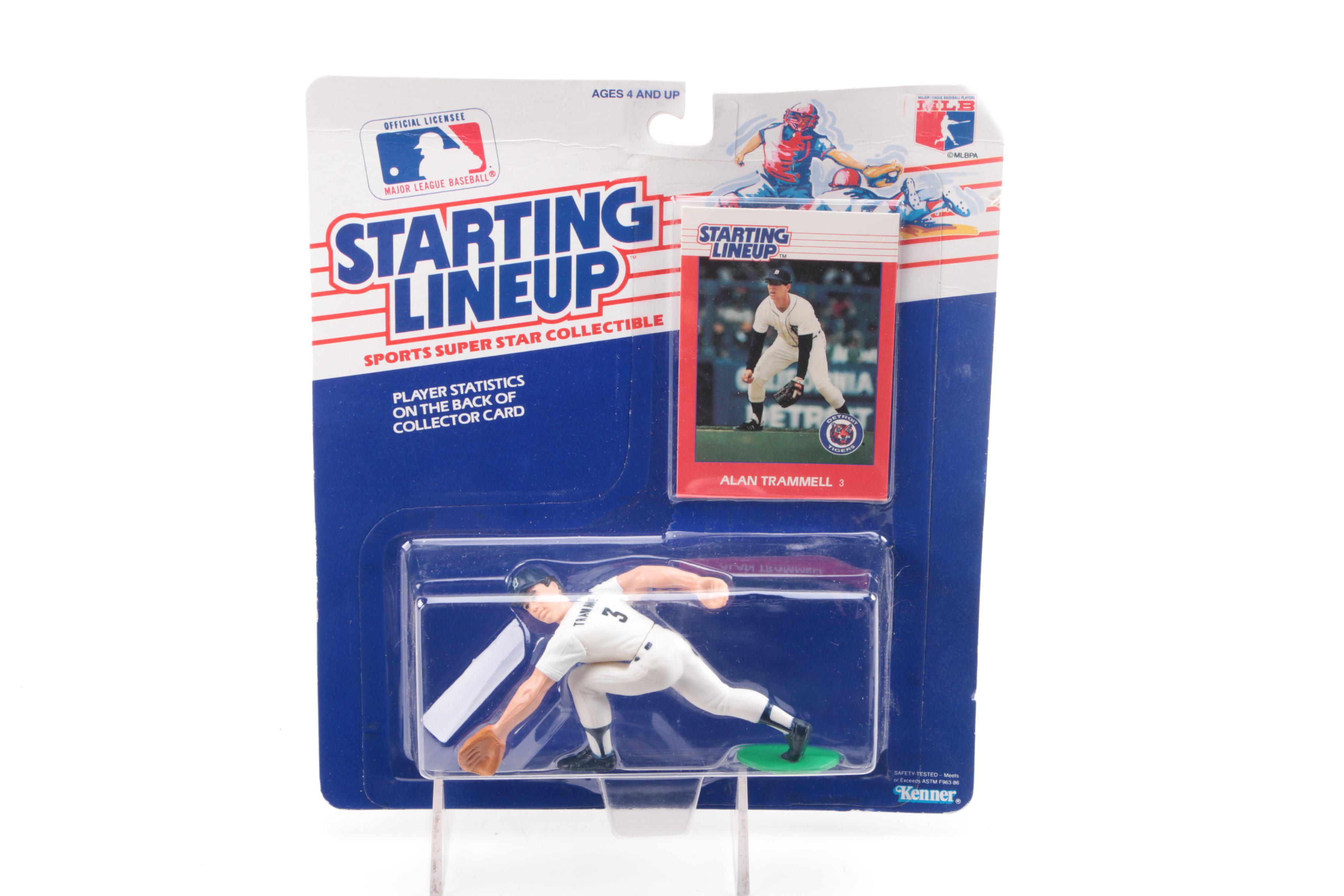 MLB Starting Lineup Sports Super Star Collectible Figures and Cards