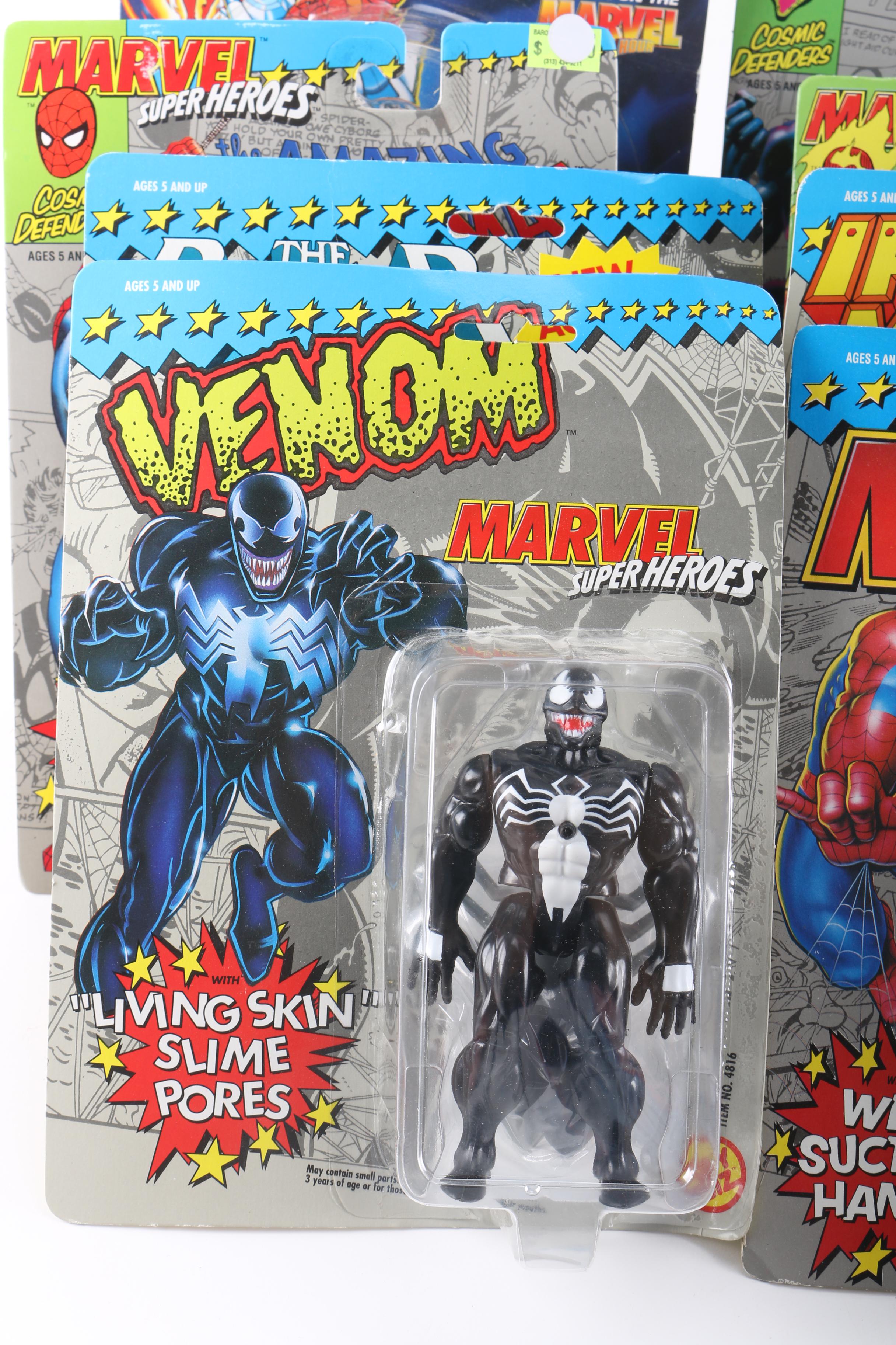 Collection of Marvel Action Figures