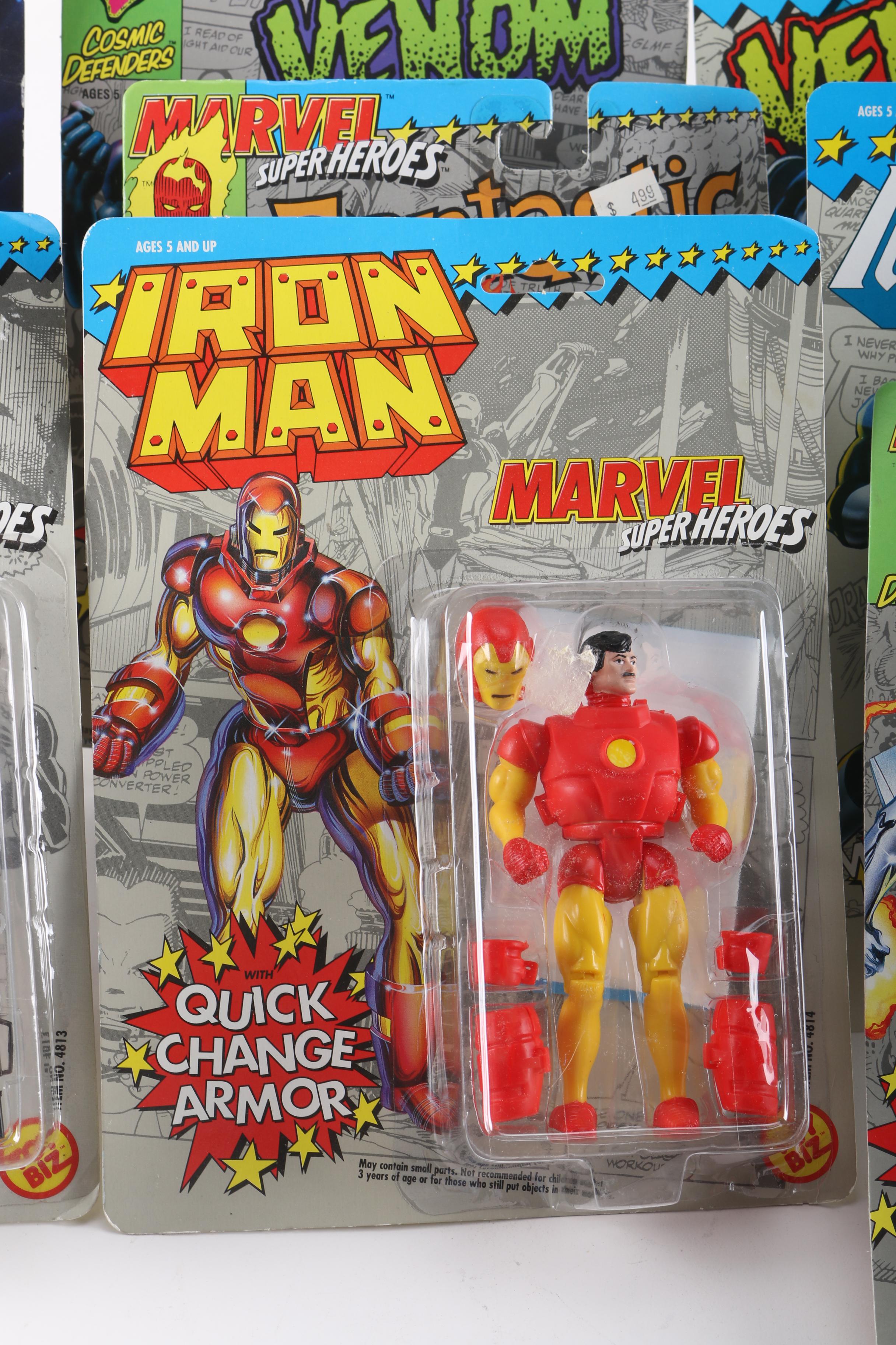 Collection of Marvel Action Figures