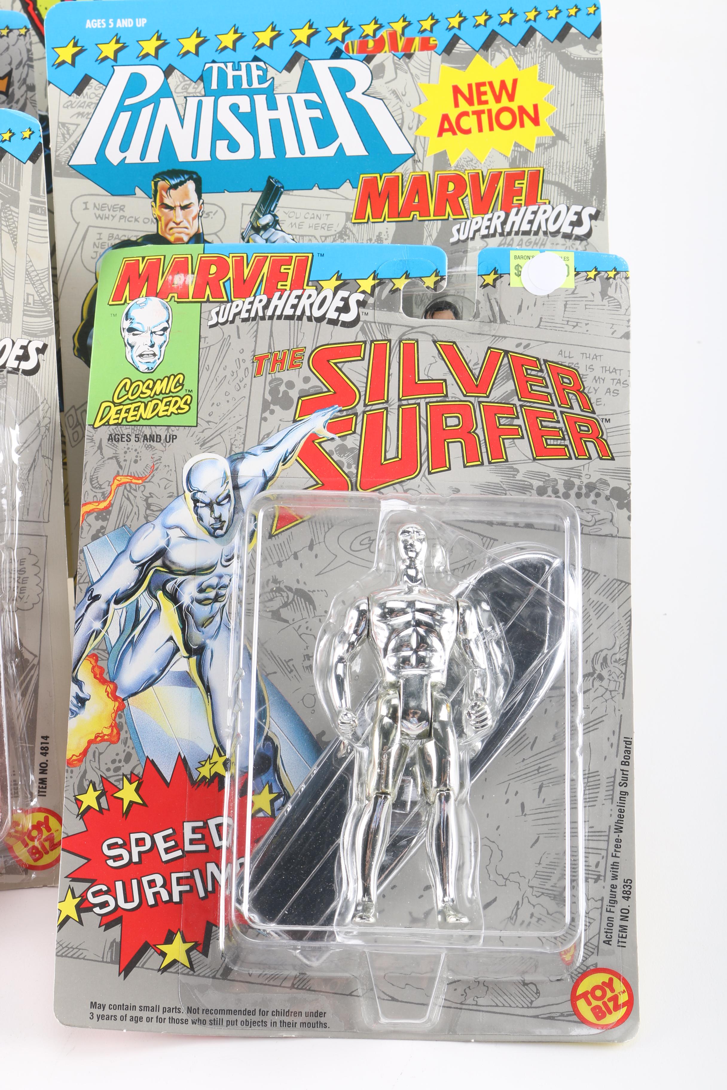 Collection of Marvel Action Figures