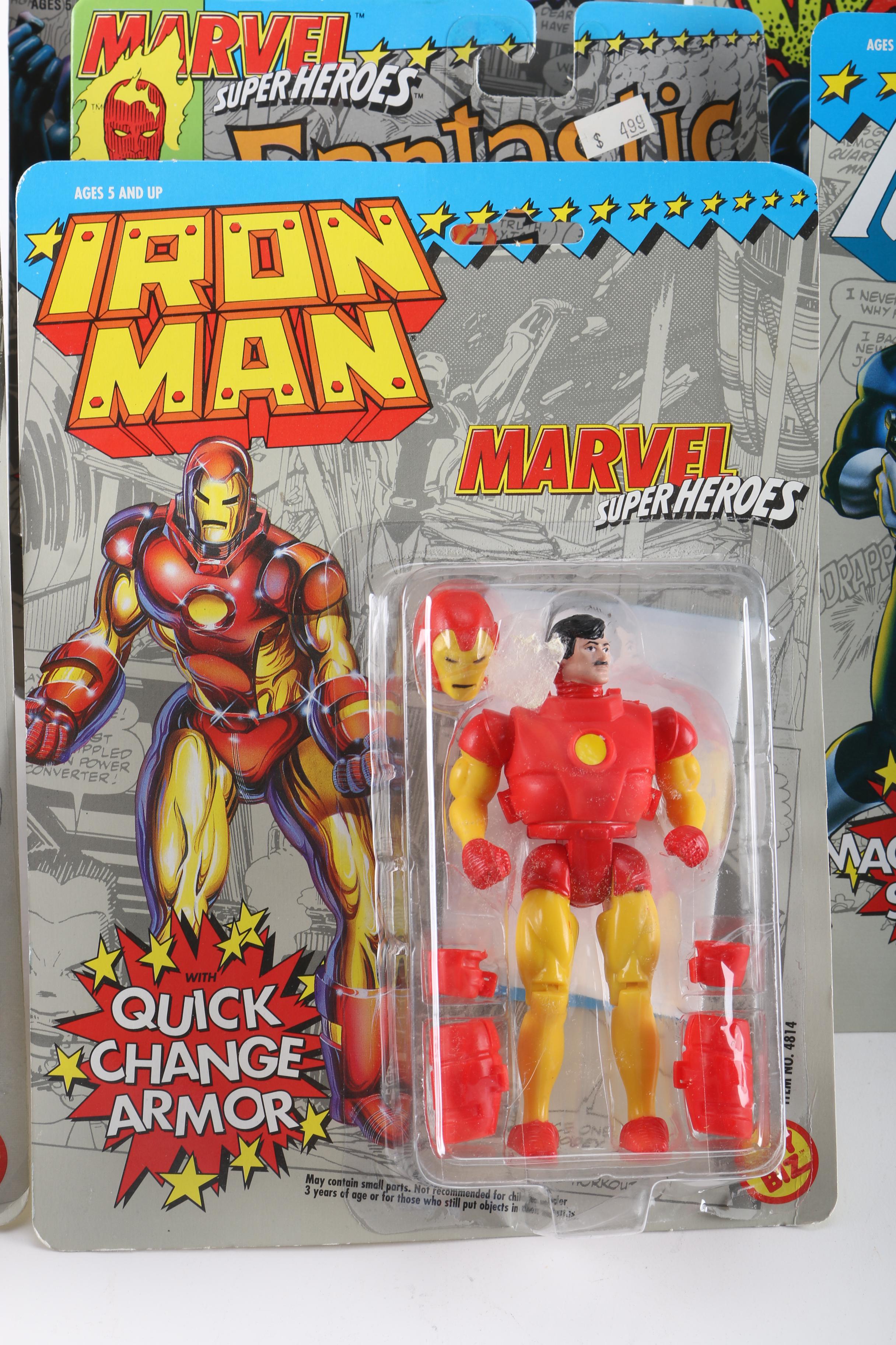 Collection of Marvel Action Figures