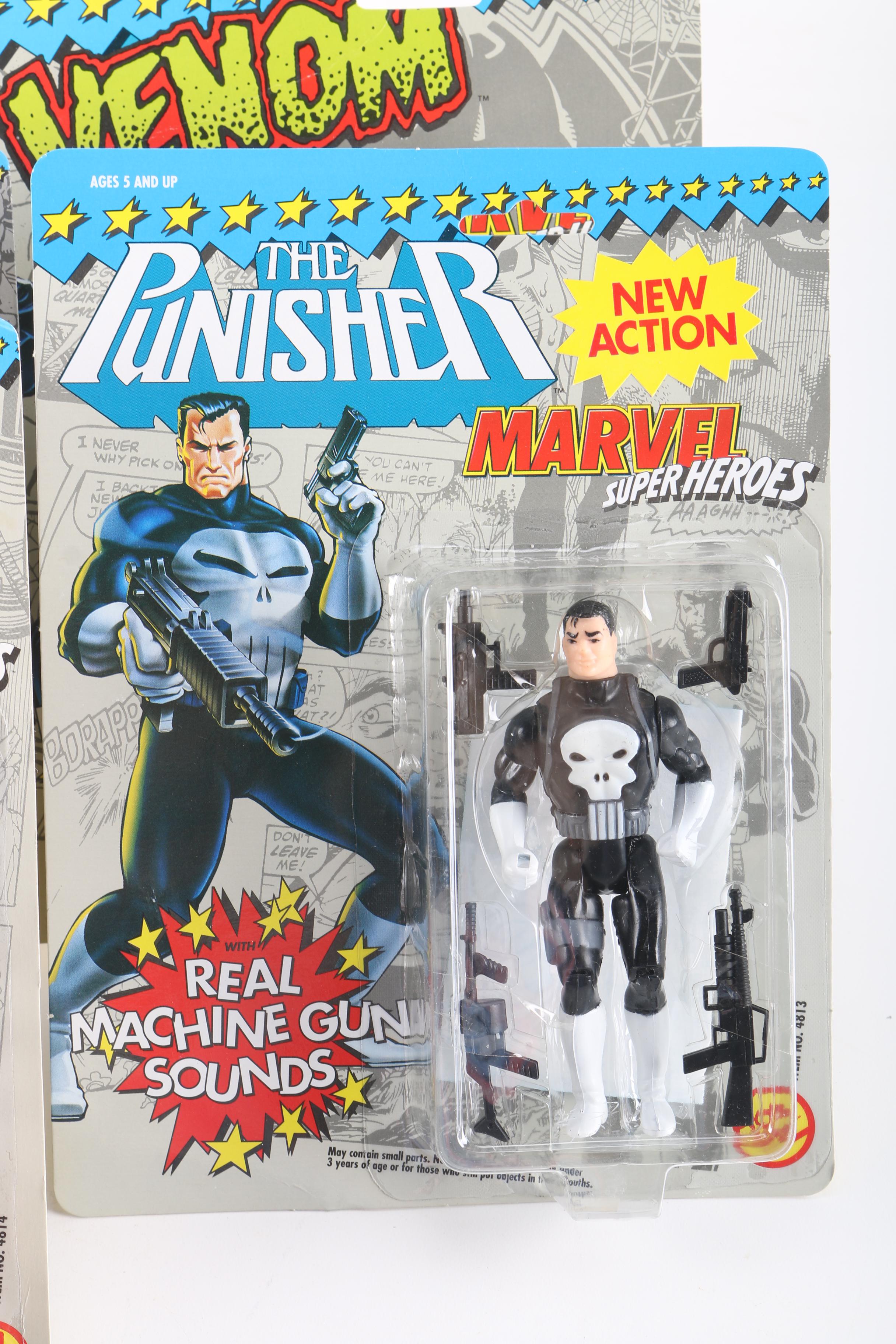 Collection of Marvel Action Figures