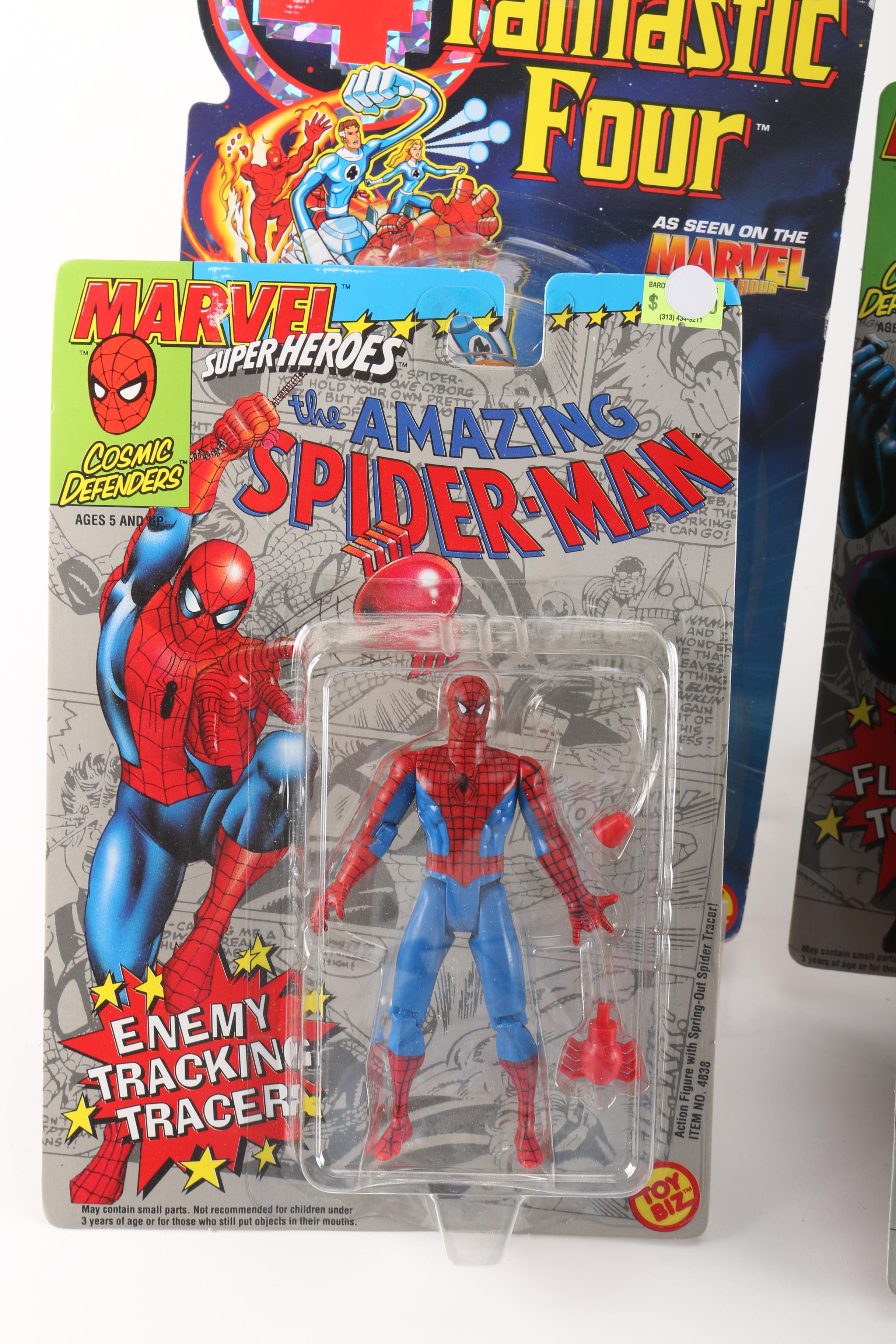 Collection of Marvel Action Figures