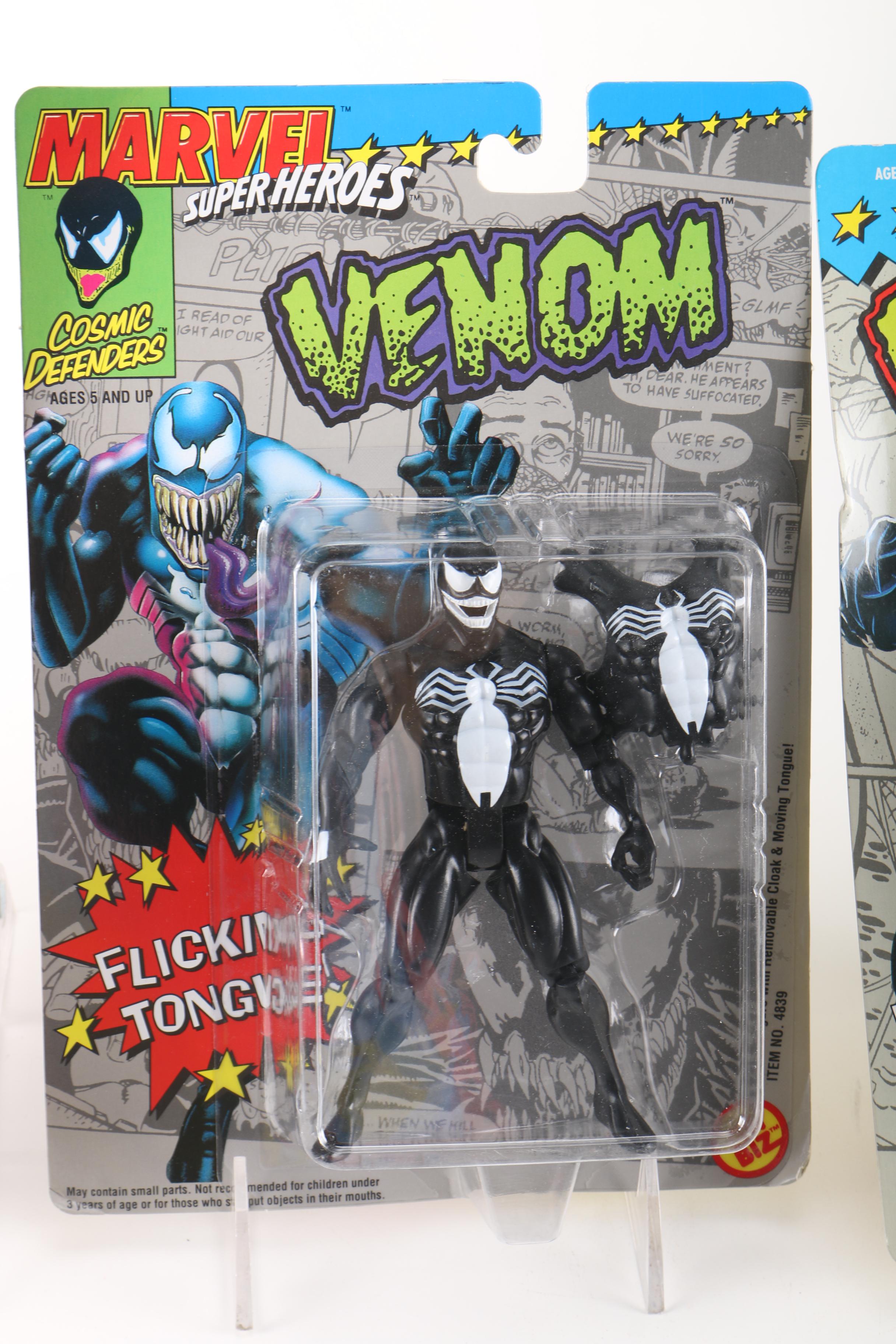 Collection of Marvel Action Figures