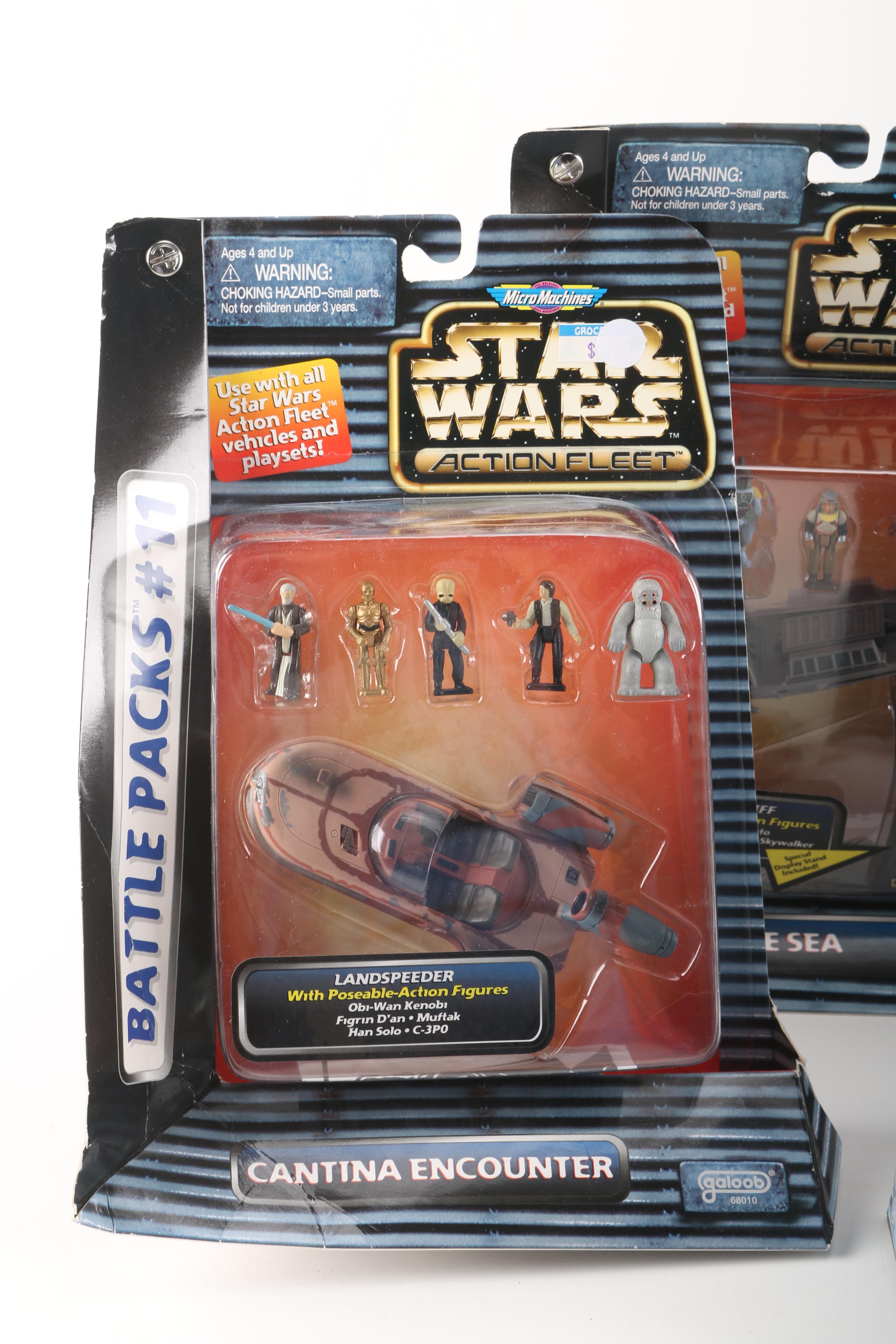 "Star Wars" Action Fleet Toys by MicroMachines