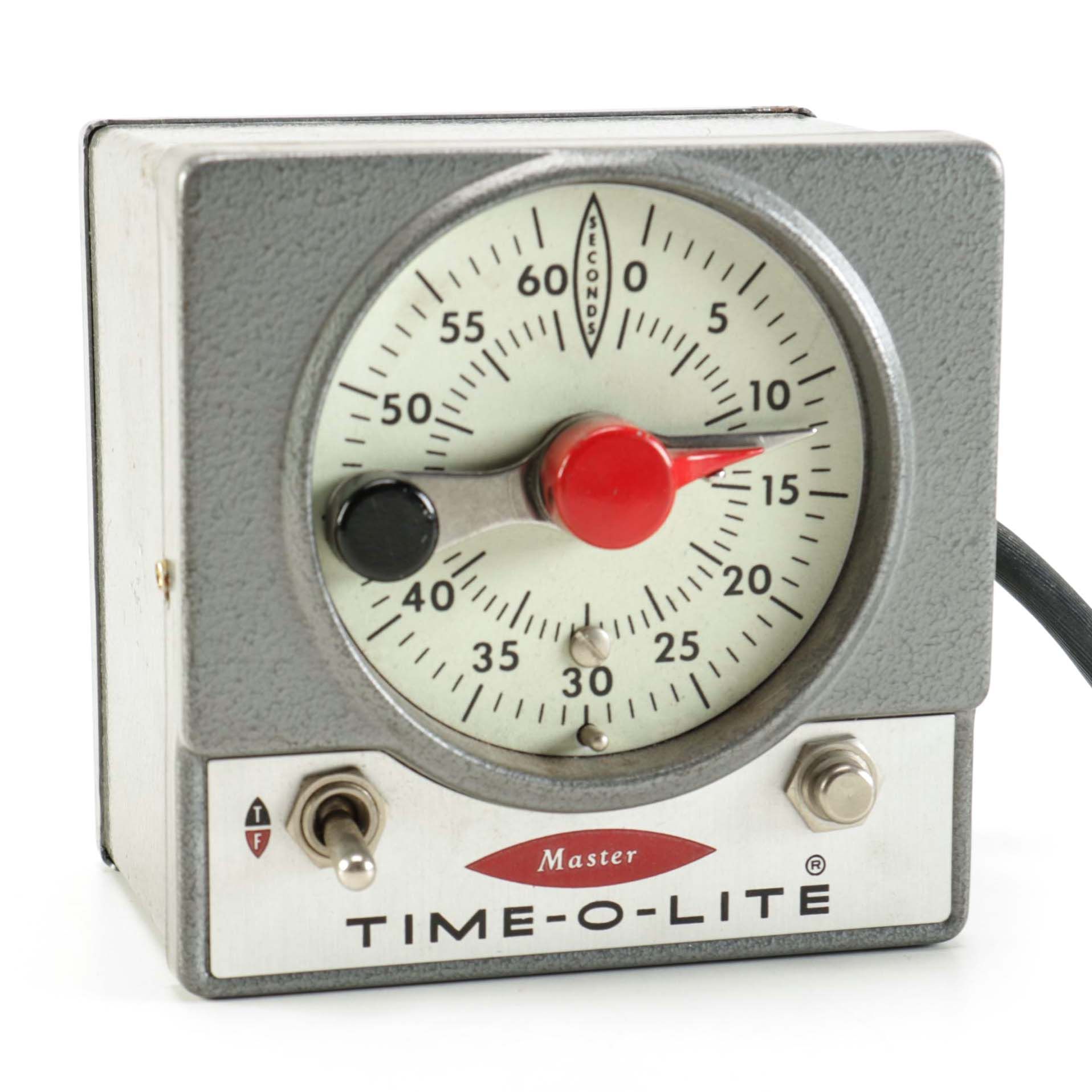 Master Time-O-Lite Analog Gauge