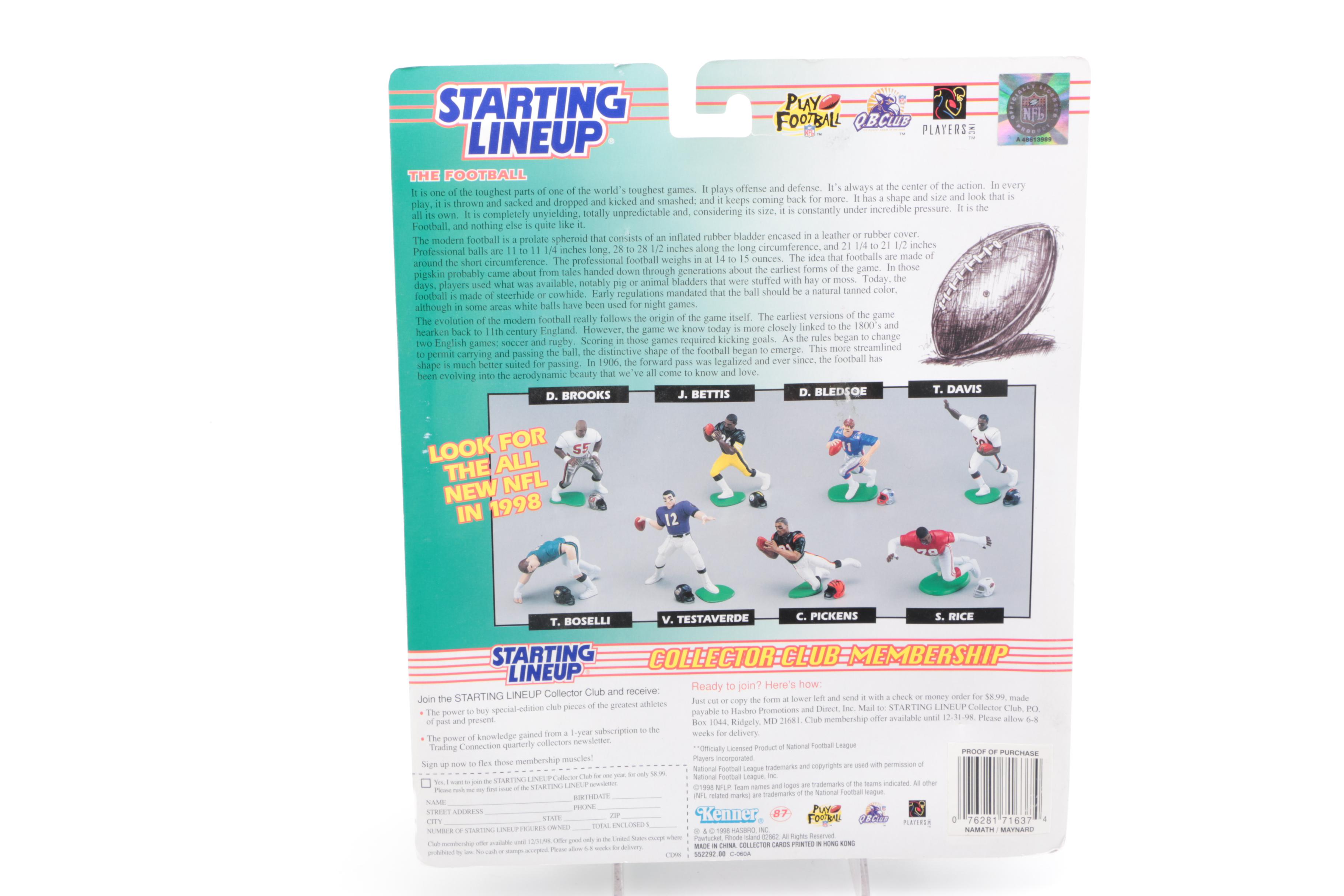 NFL Starting Lineup Sports Superstar Collectible Action Figures