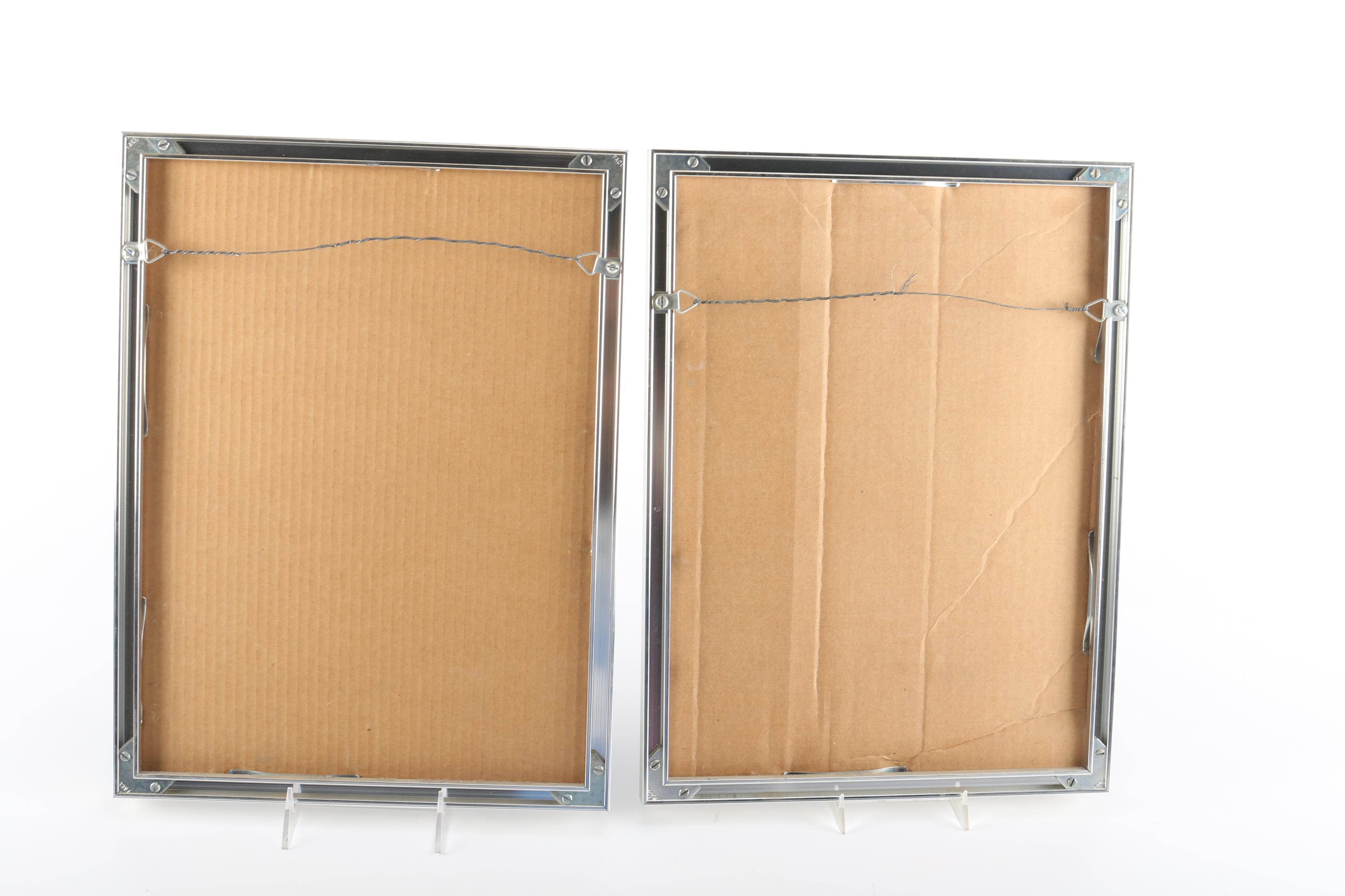 Framed Anniversary Comic Books Including "The Punisher" and "The Silver Surfer"