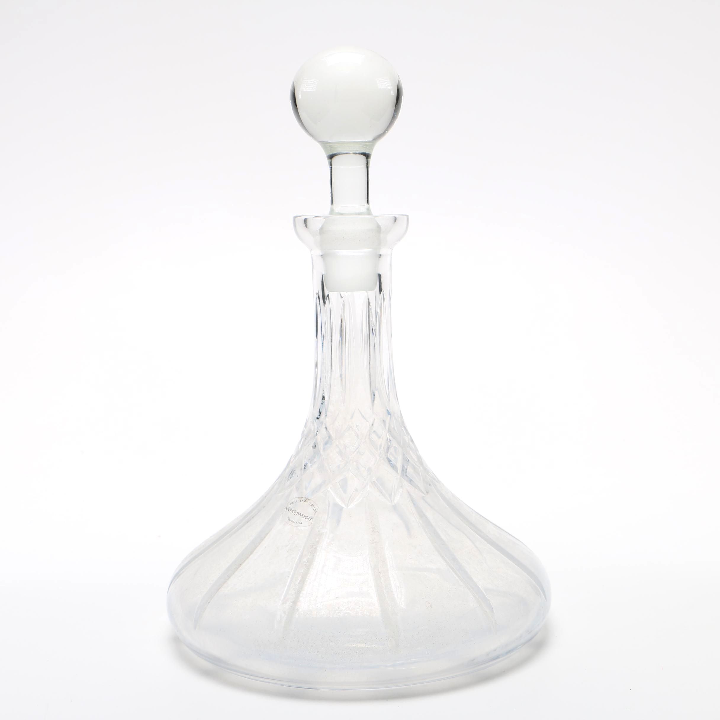 Wedgwood Lead Crystal Decanter