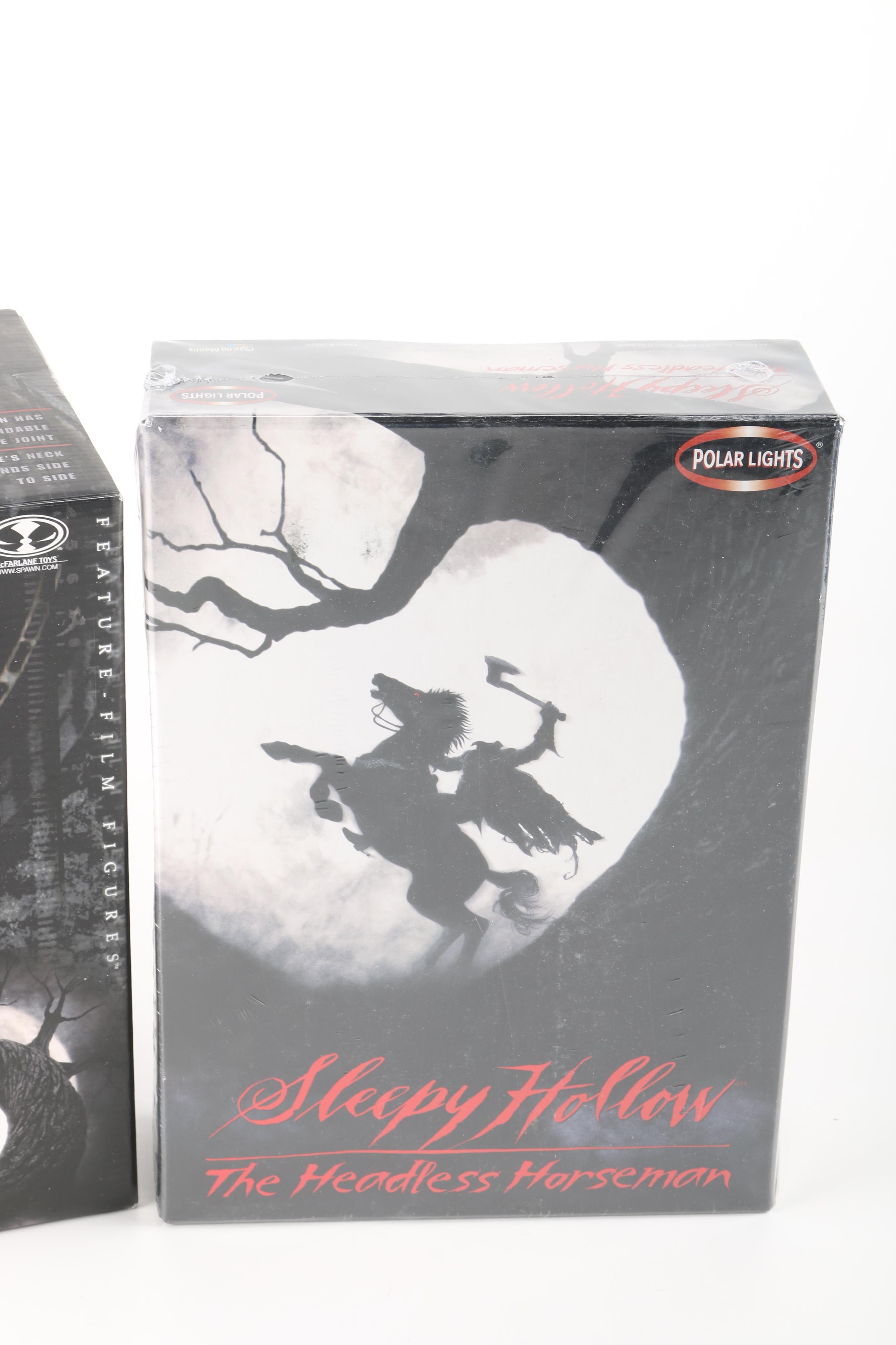 "Sleepy Hollow" Action Figures and Model Kit