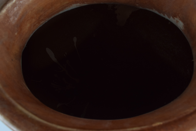 Glossy Brick Tone Terracotta Planter