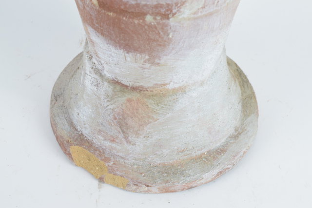 Brick and Cream Tone Amphora Style Urn