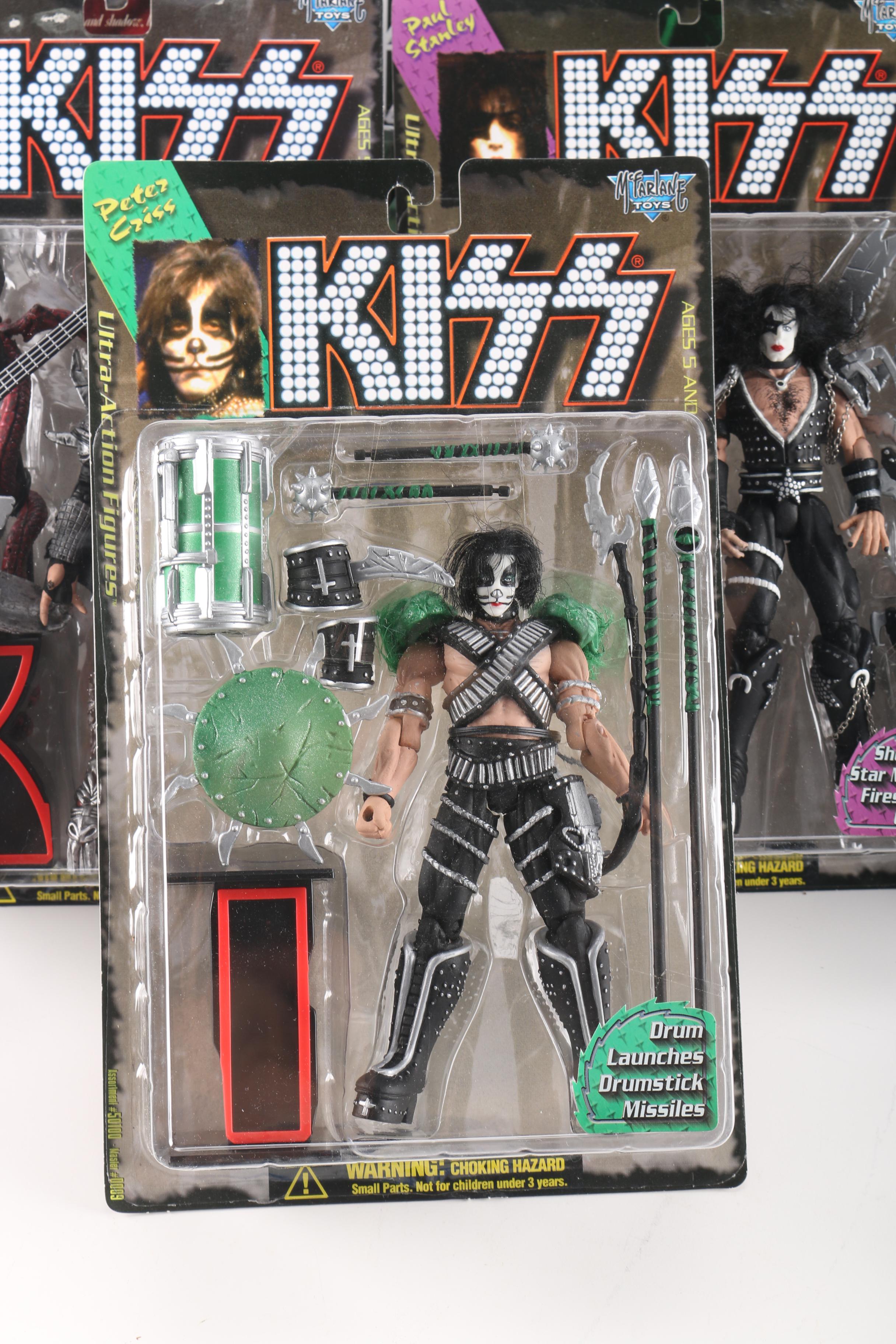 Assortment of KISS Figurines