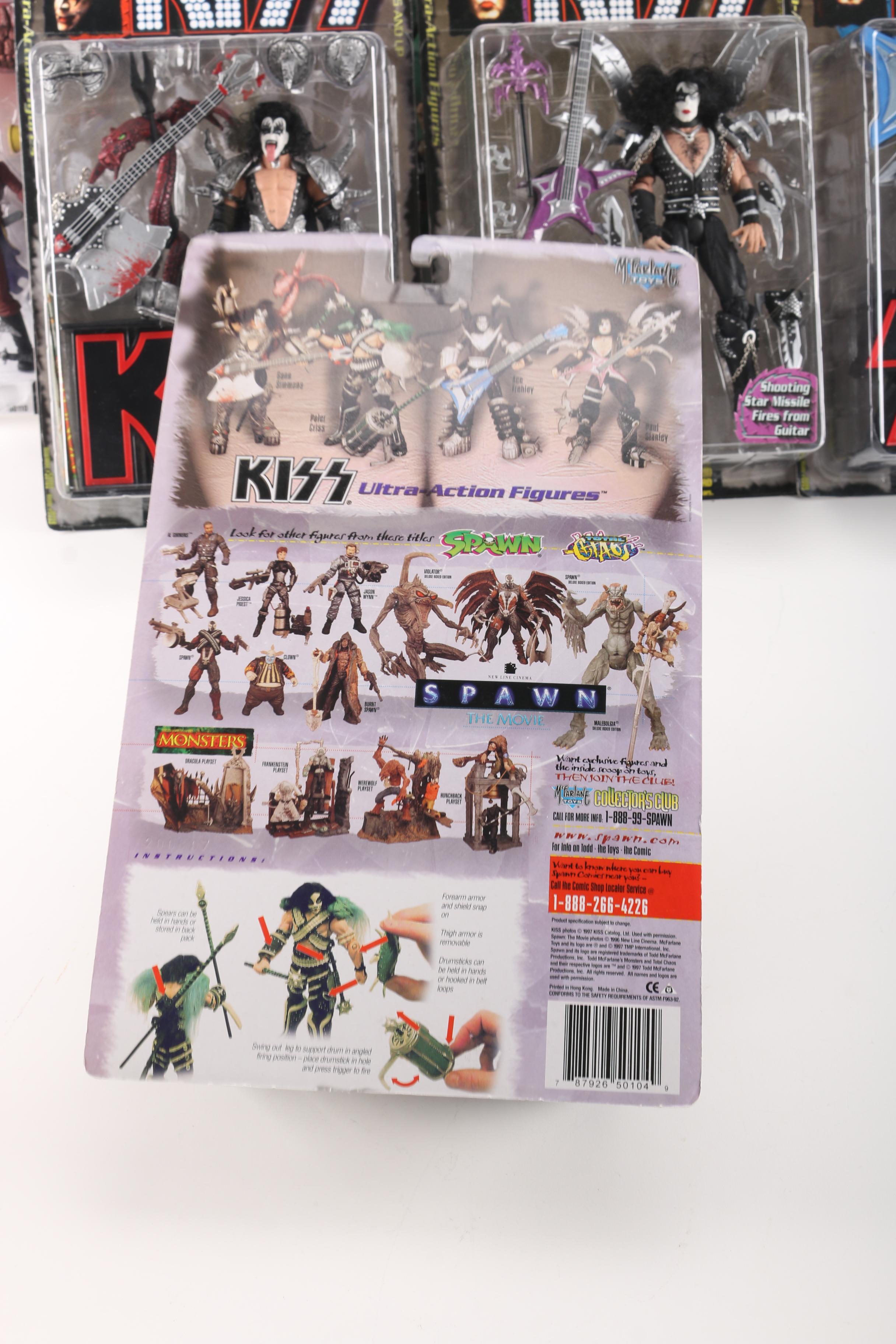 Assortment of KISS Figurines